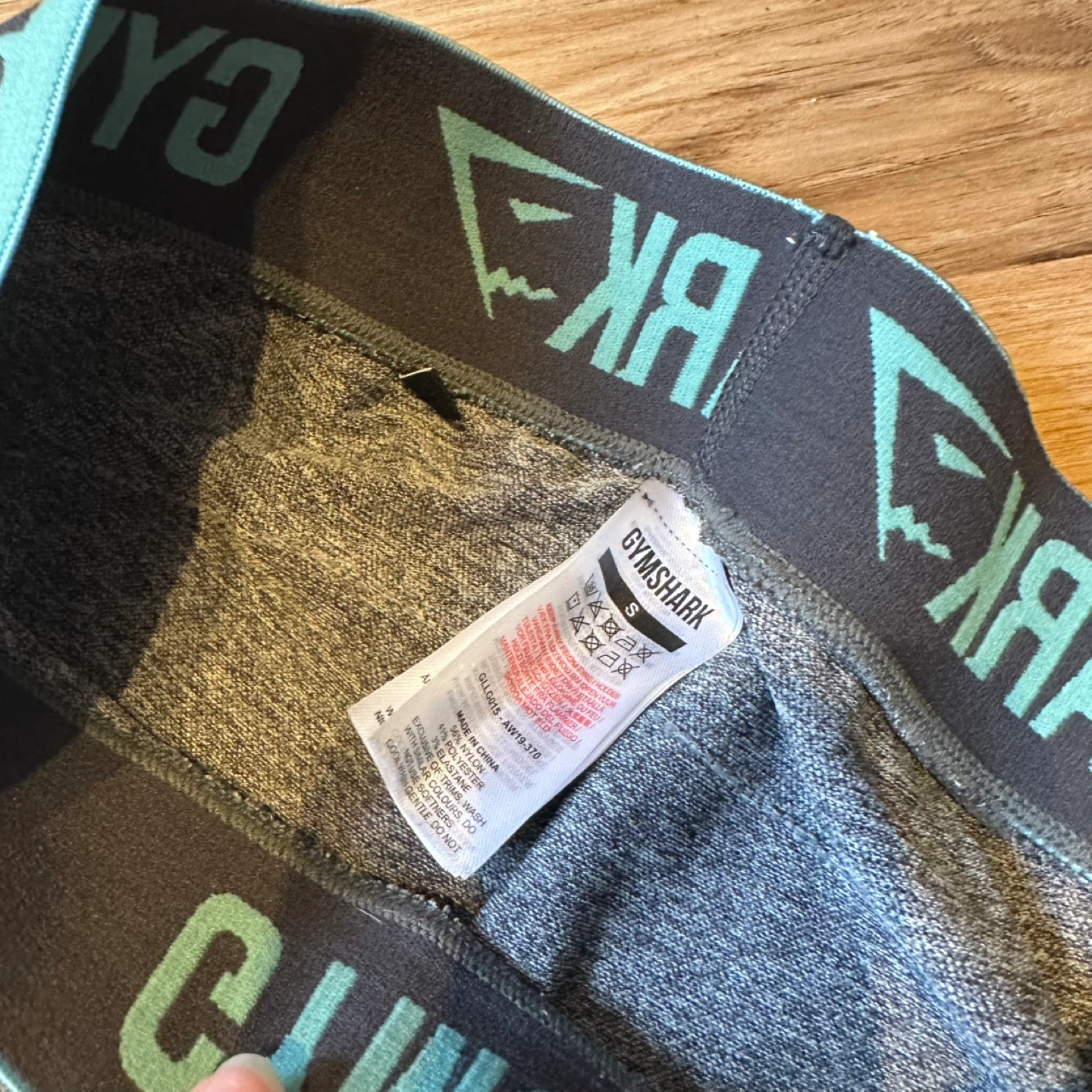 Gymshark Grey Seamless Leggings Size S - photo 3