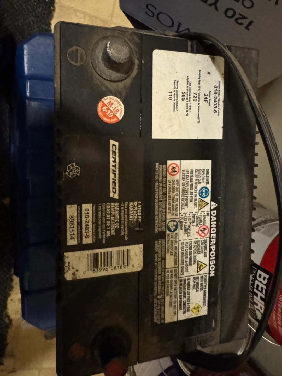 Certified Automotive Battery - photo 2