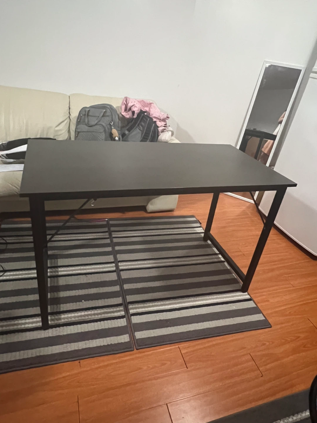 Dark Brown Rectangular Desk