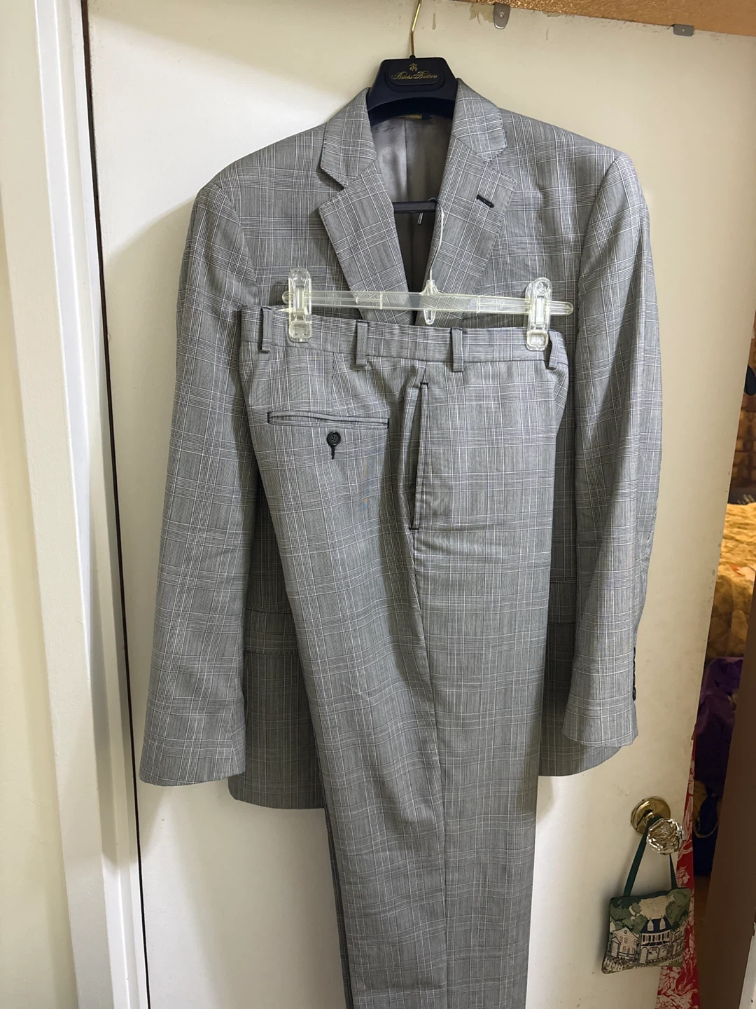 Brooks Brothers Men's Plaid Suit - 42R