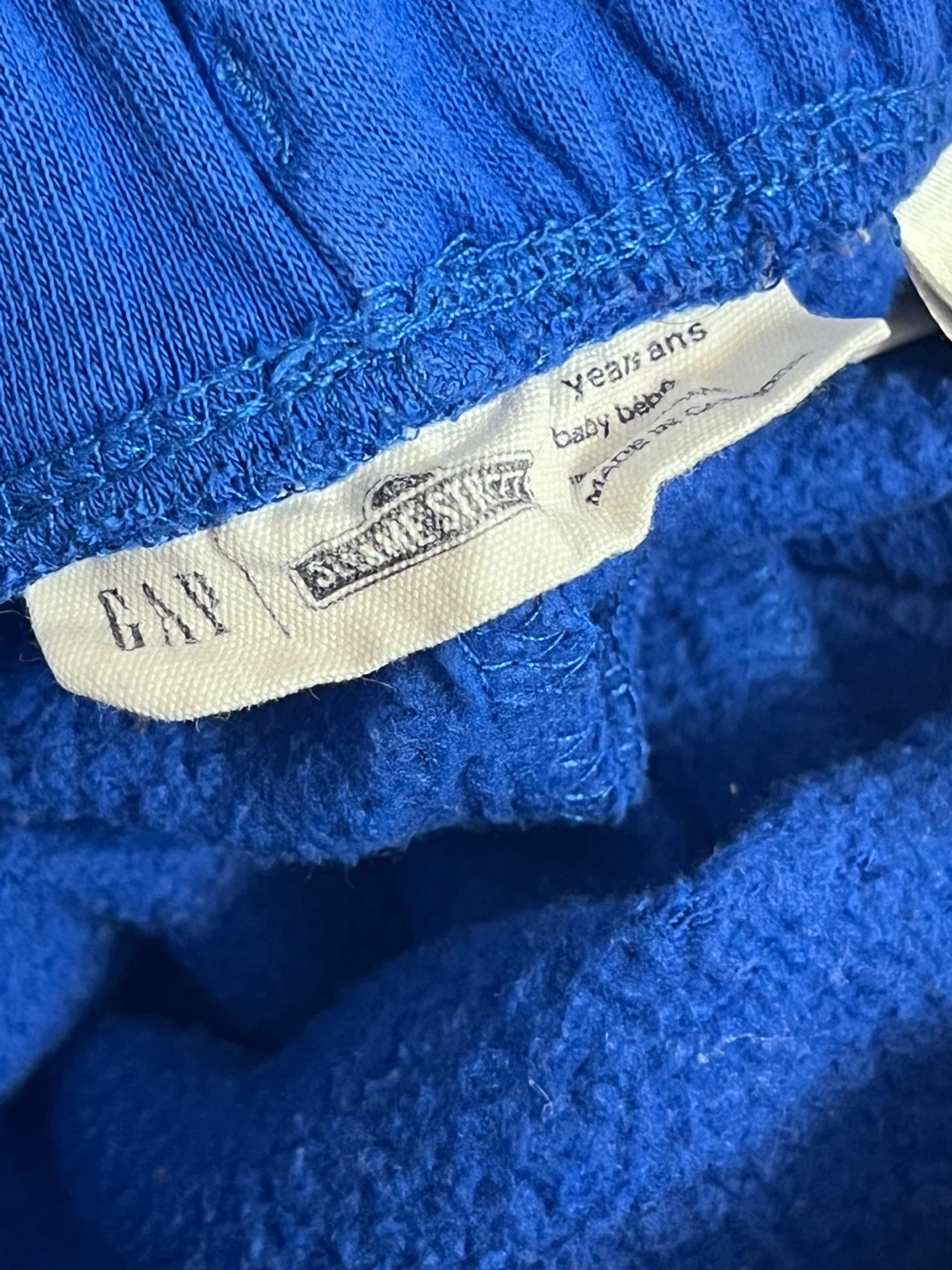 GAP Cookie Monster Jogger Sweatpants Size 4Y Blue - photo 5