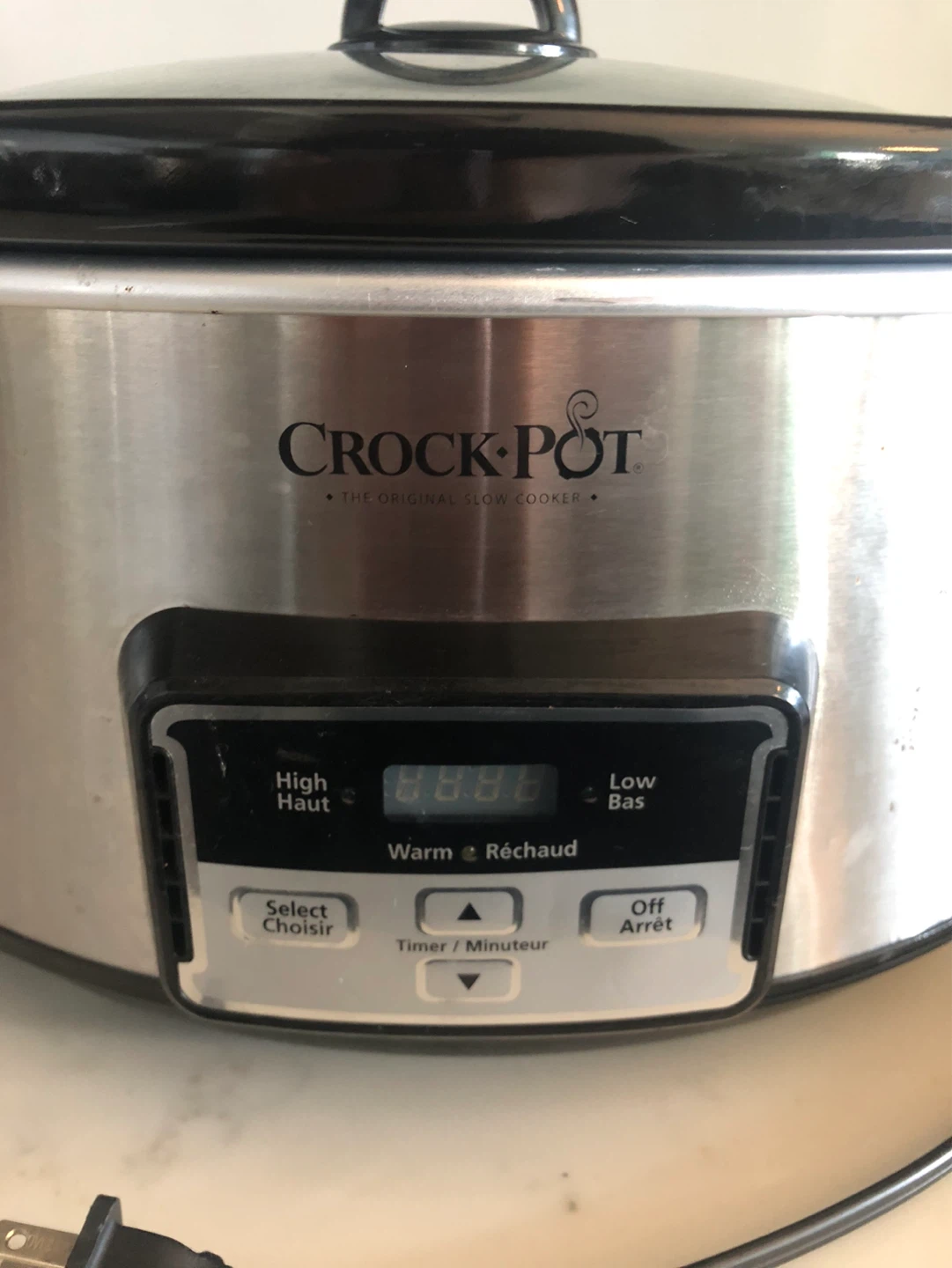 Crock Pot 8qt Oval Programmable Slow Cooker - photo 2