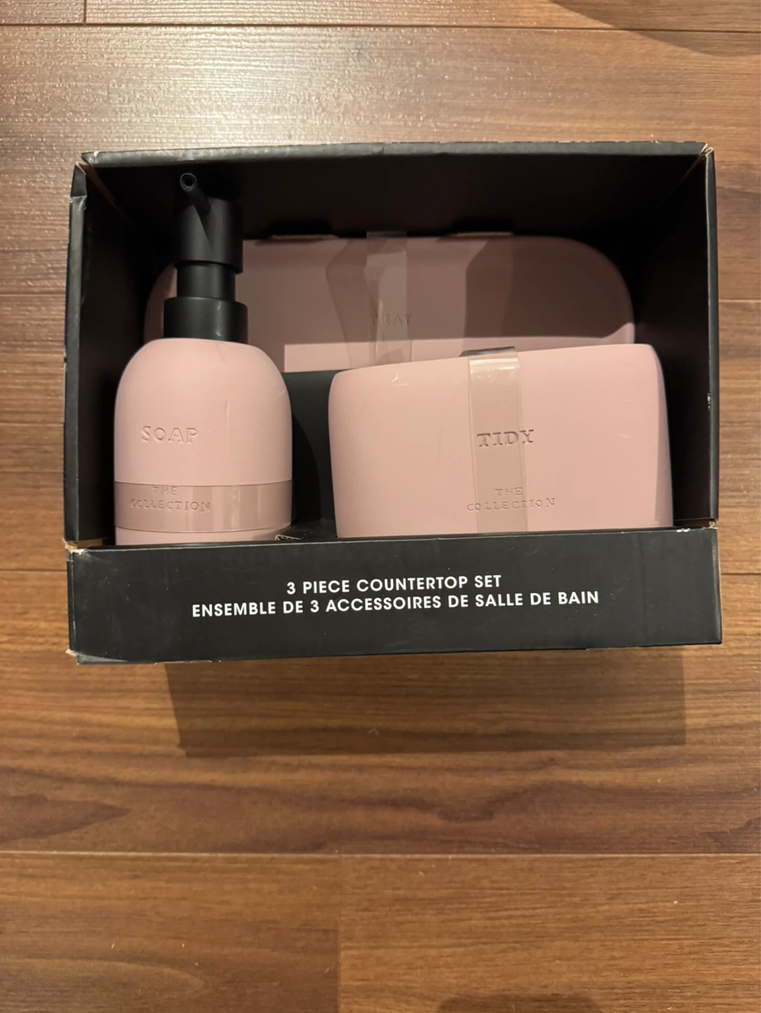 3 Piece Countertop Set - Pink