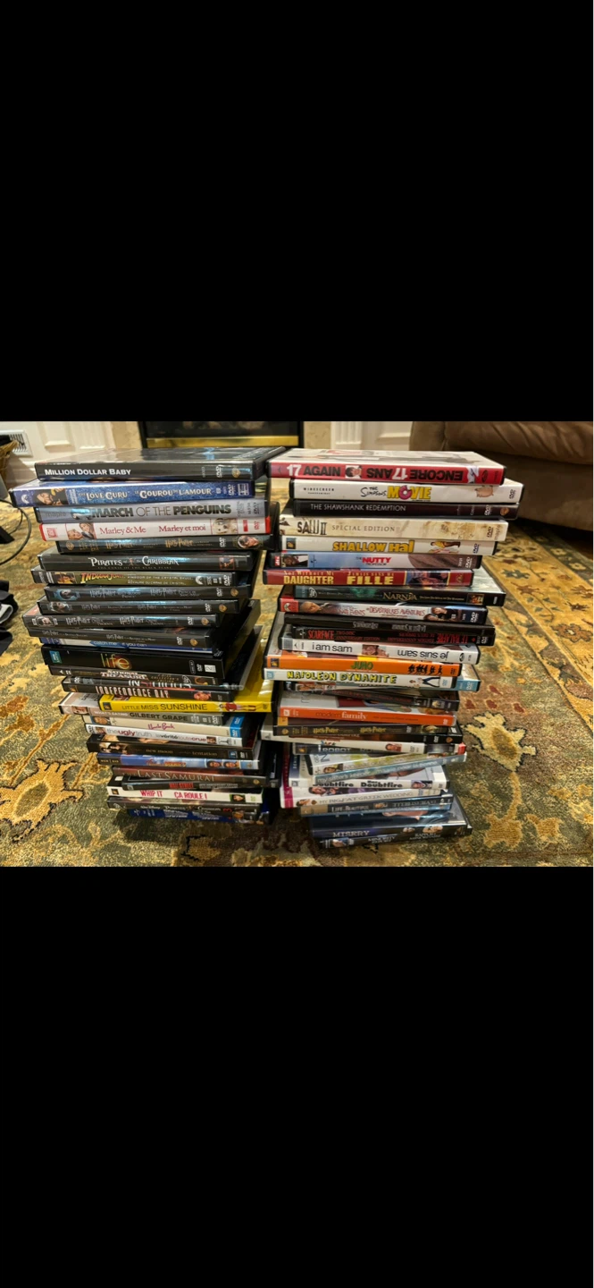 Collection of 40+ DVDs