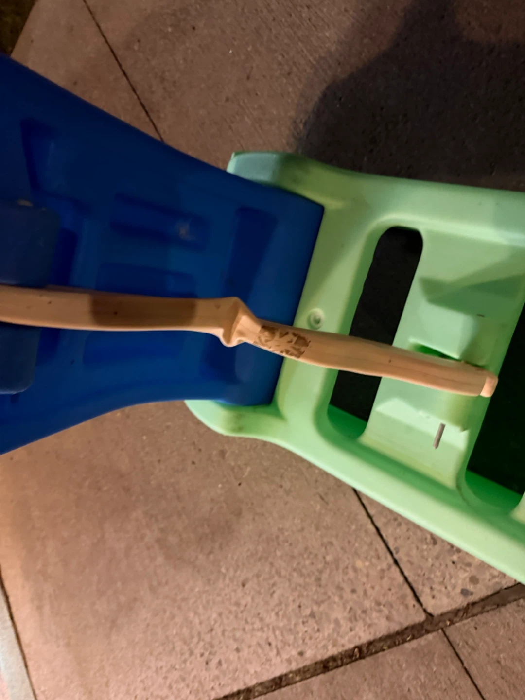 Little Tikes Easy Store Large Play Slide - Blue & Green - photo 4