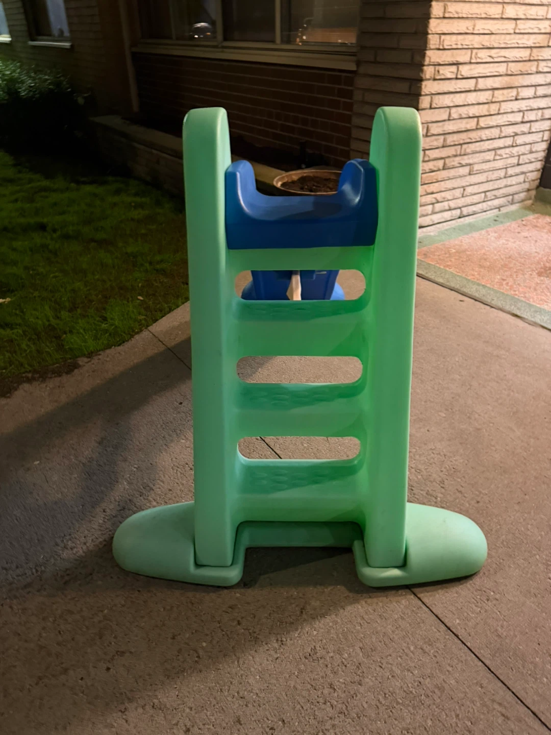 Little Tikes Easy Store Large Play Slide - Blue & Green - photo 2