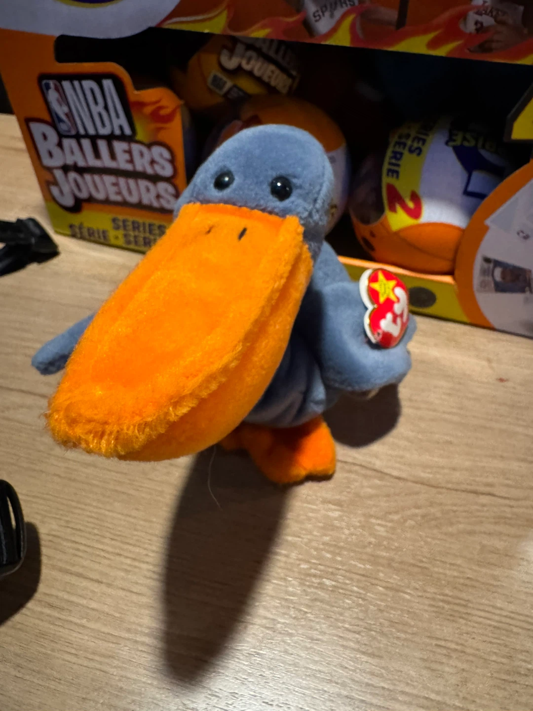 Ty Beanie Babies Scoop Plush Duck Toy