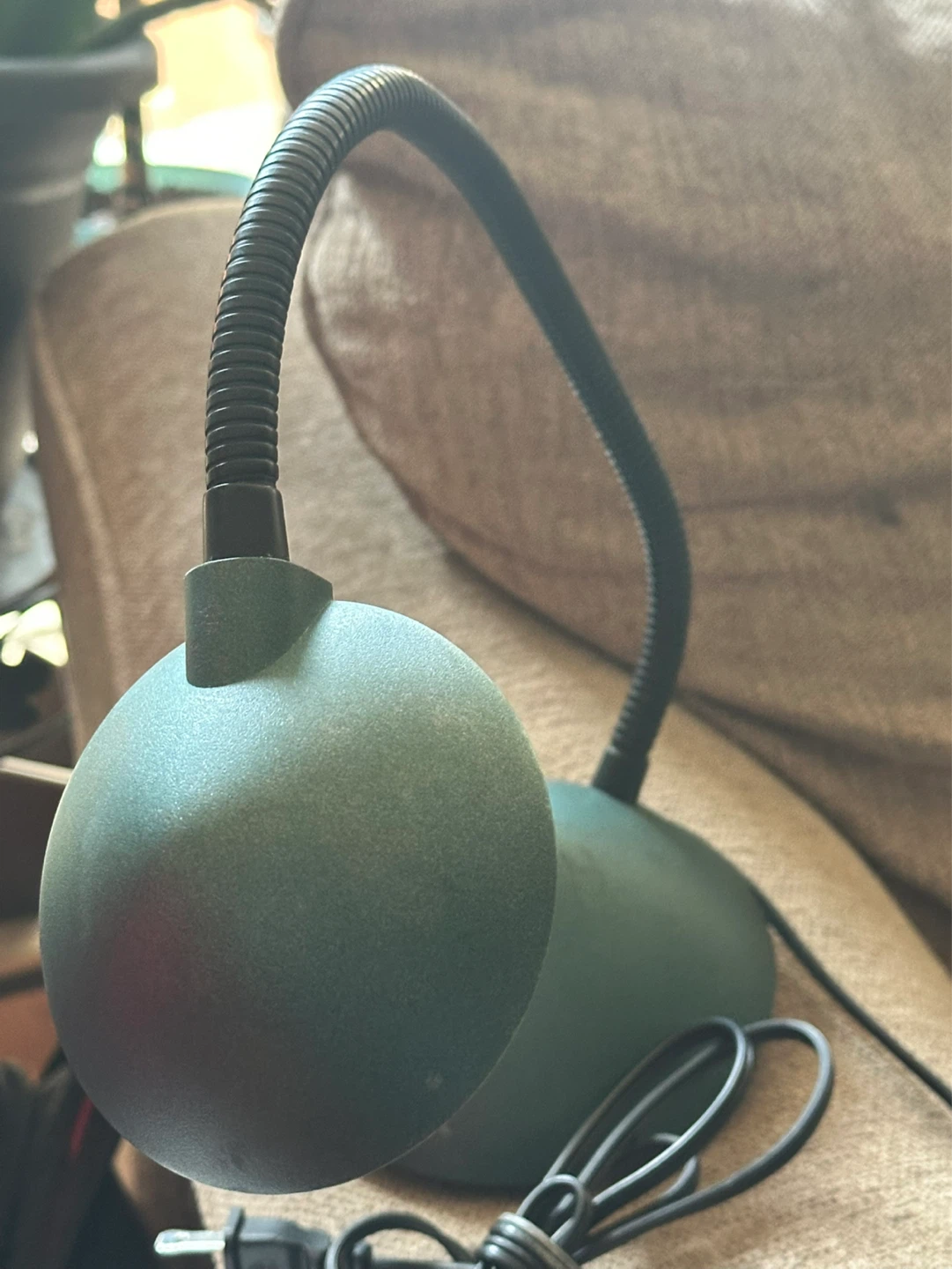 Post modern teal gooseneck table lamp - photo 2