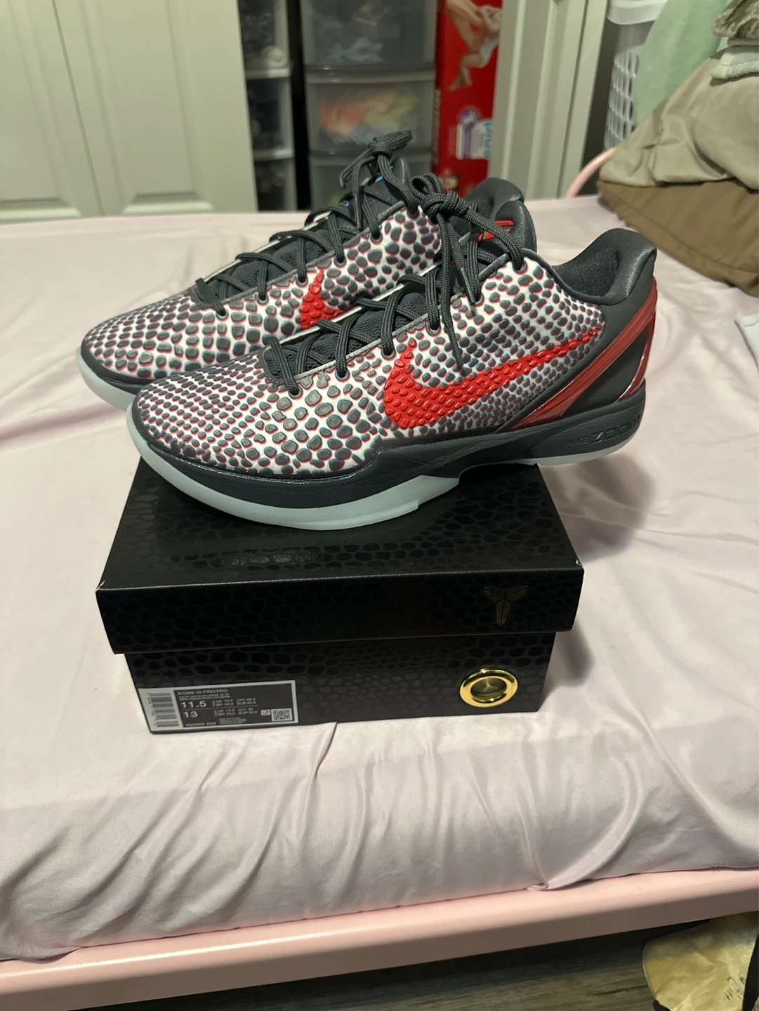 Nike Kobe 6 Protro "Mambacita" Basketball Shoes Size 11.5 - photo 3