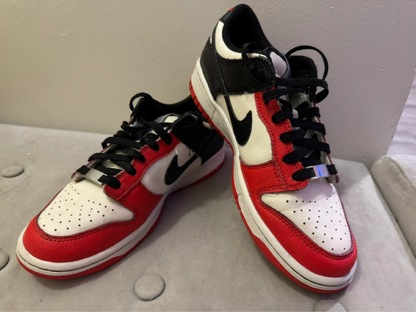 Nike Dunk Low NBA 75th Anniversary Chicago Sneakers - photo 2