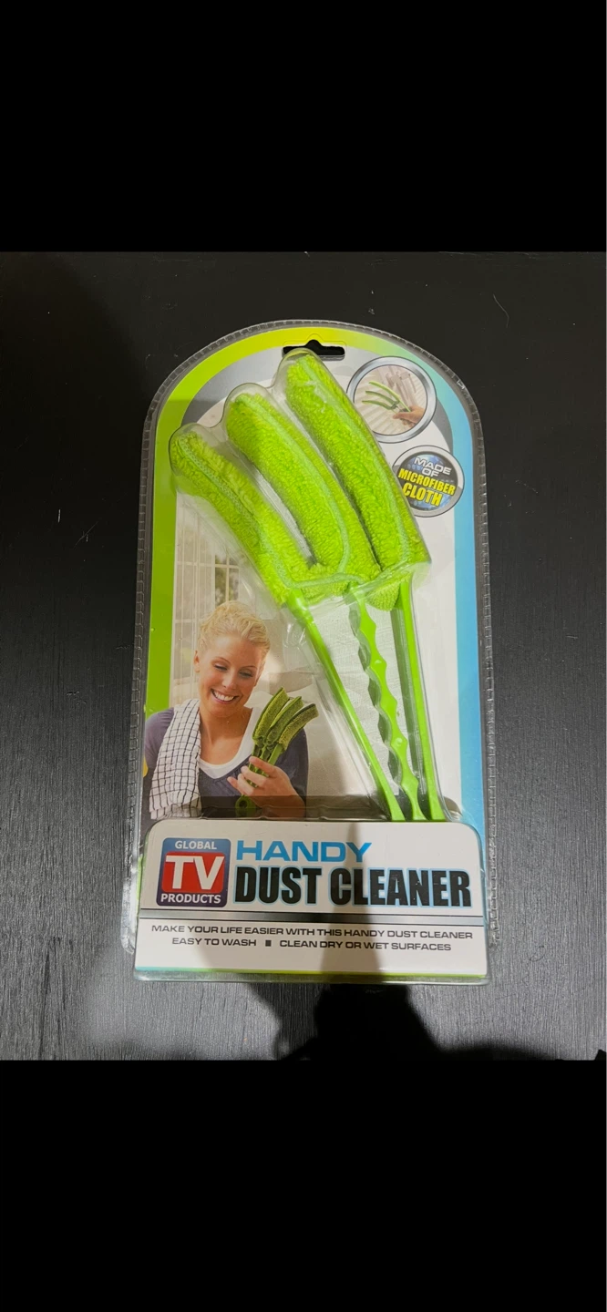 Global TV Products Handy Dust Cleaner with Microfiber Cloth