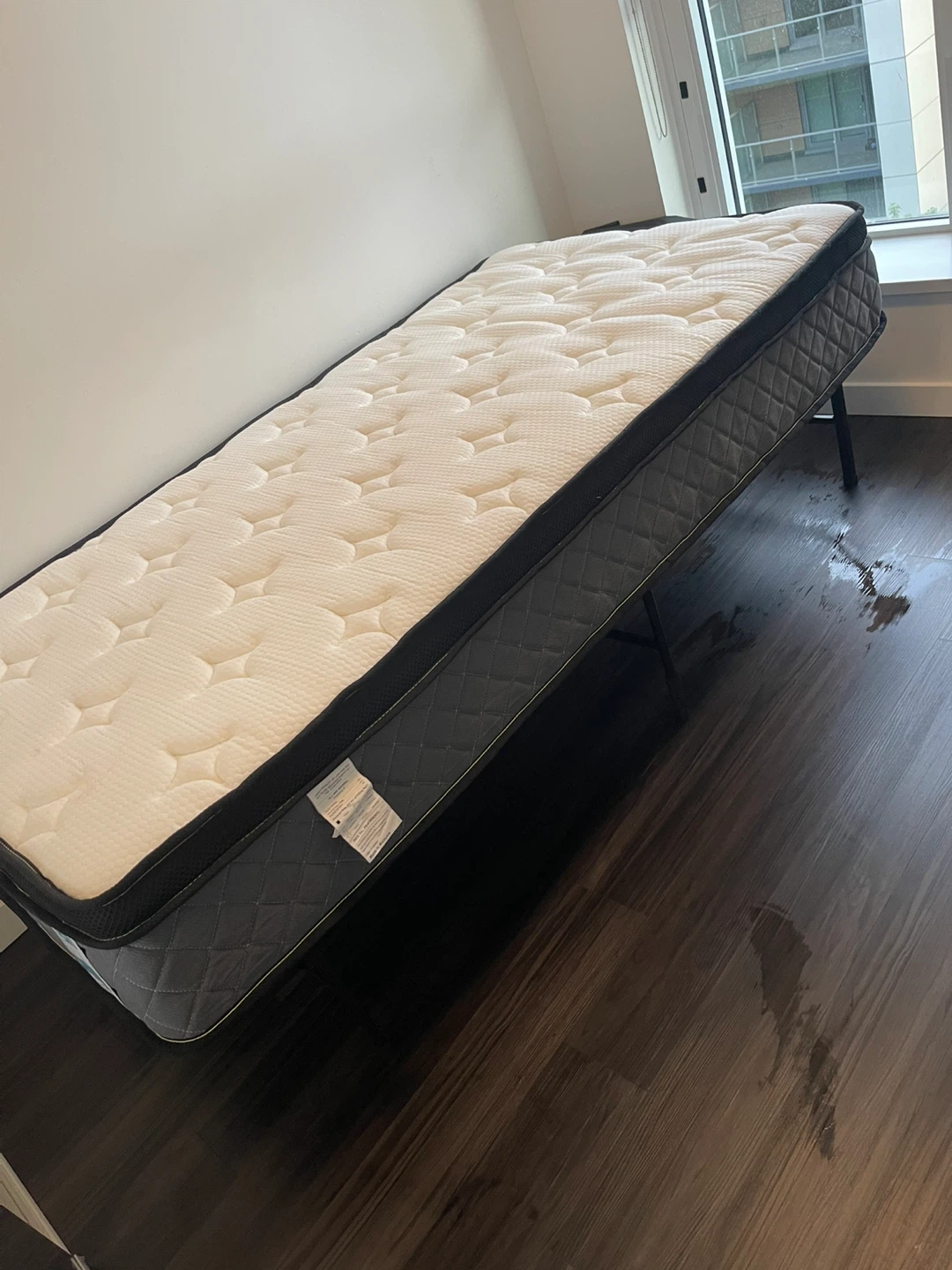 Folding Bed Frame with Mattress (selling together)