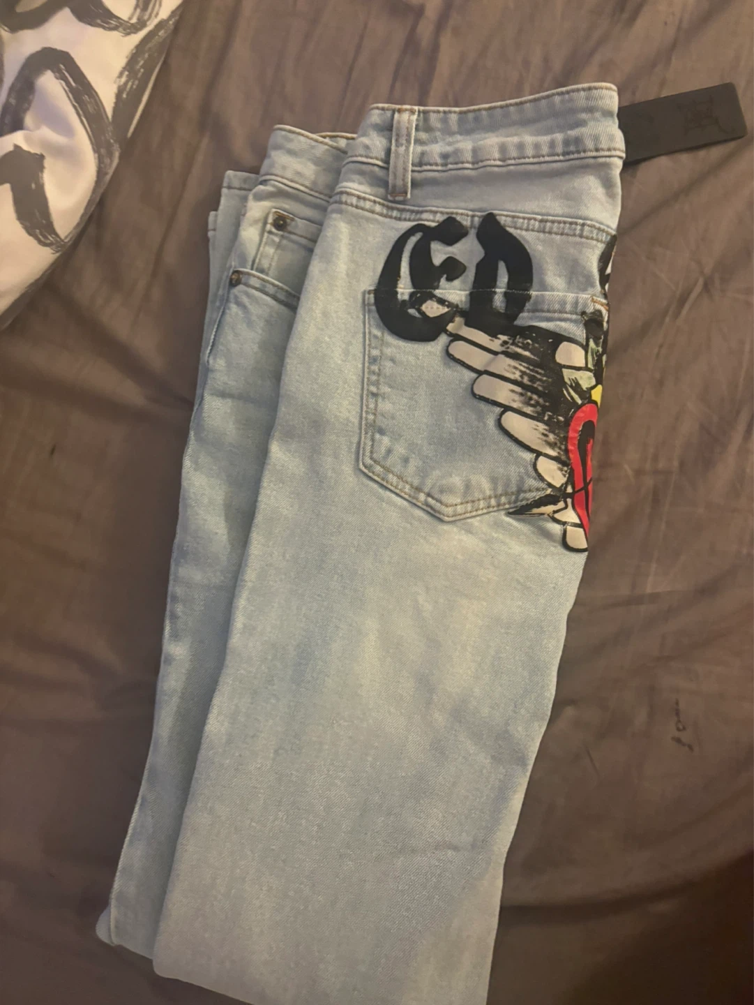 Ed Hardy Low Rise Boot Jeans Size L - photo 2