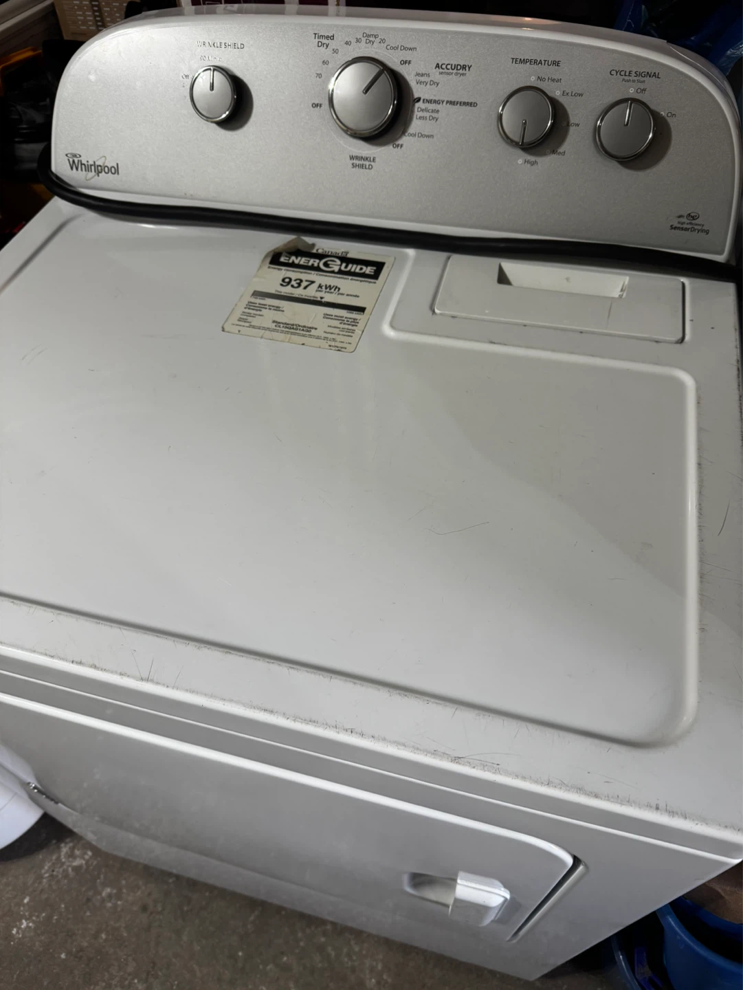 Whirlpool Electric HE Sensor Dryer (Delivery Available)
