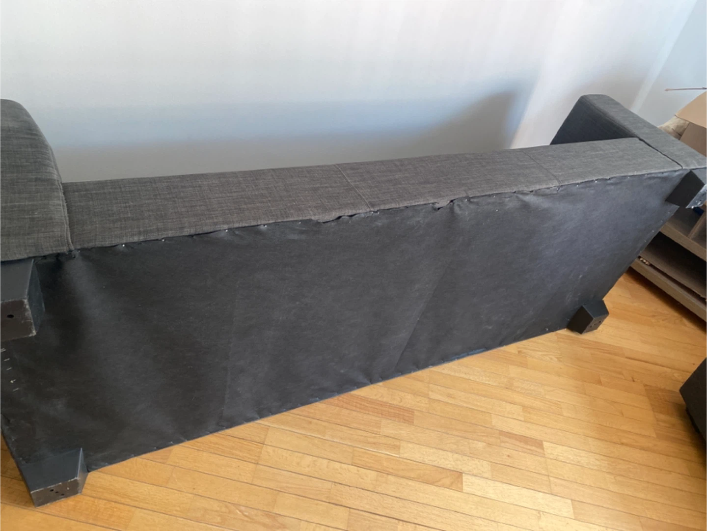 Move Out Sale - Grey Sectional Sofa with Chaise - photo 3