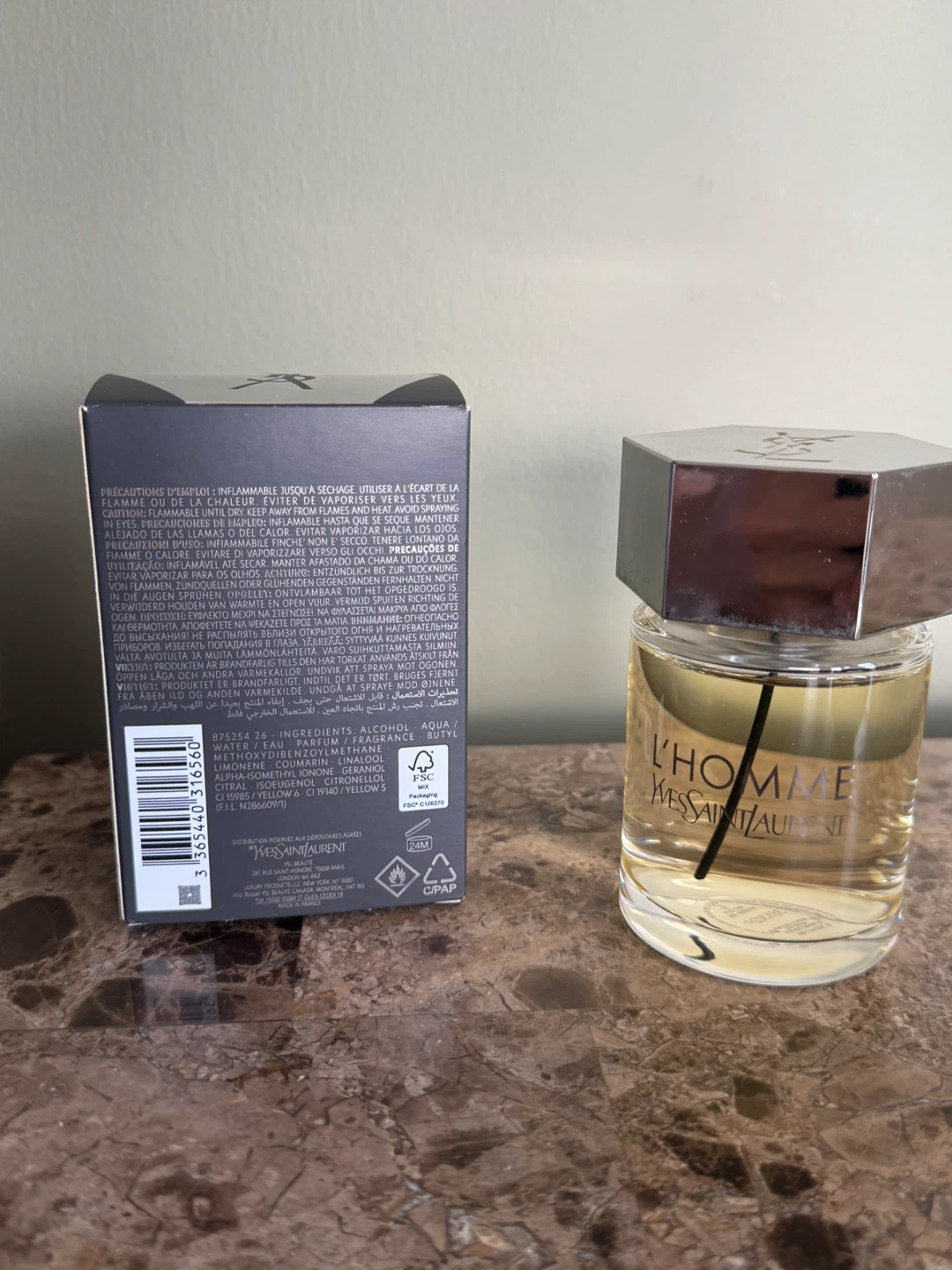 *NEW* YSL L’homme Eau De Toilette 100ml - photo 2