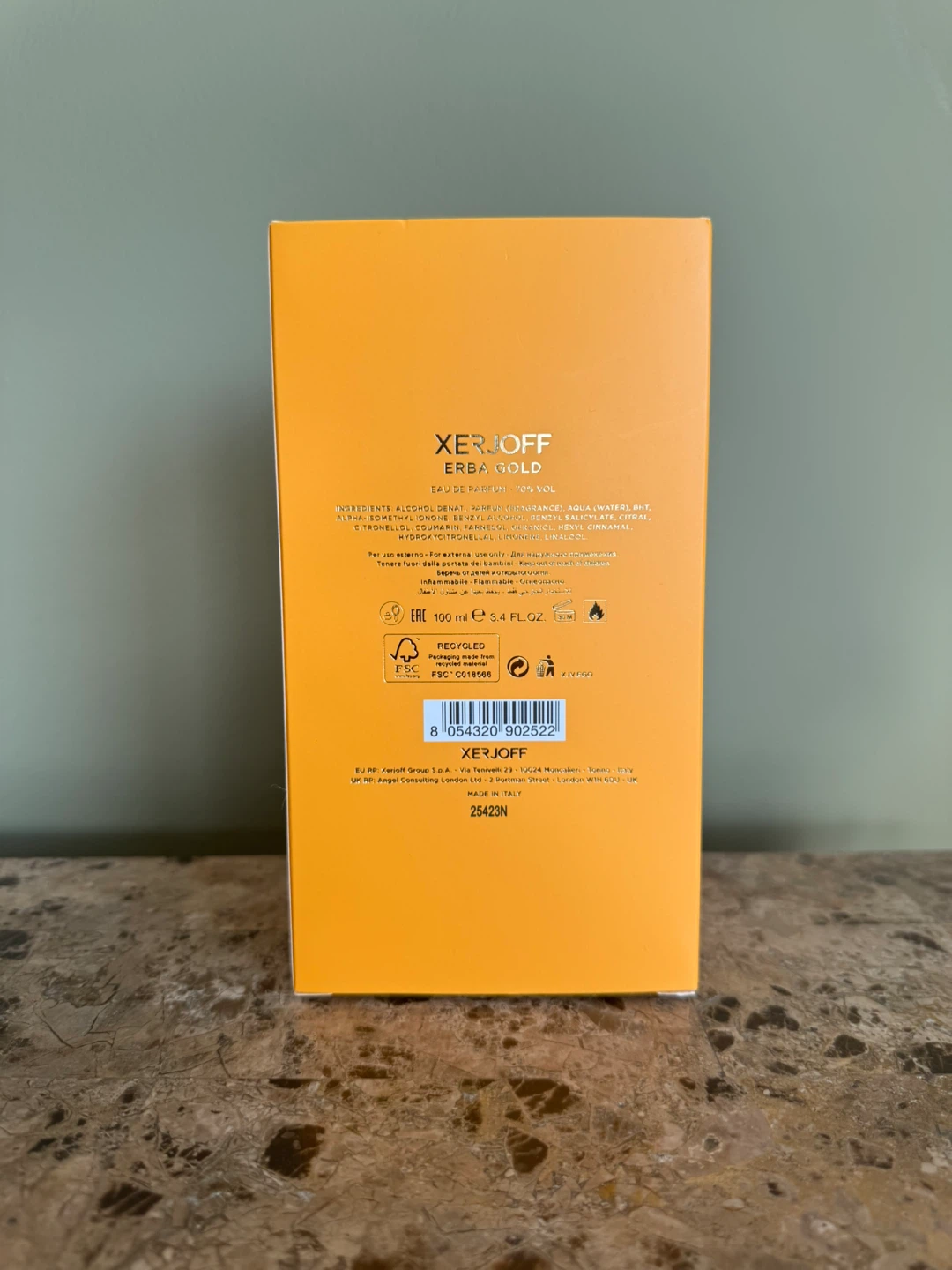 *NEW* Xerjoff Erba Gold 100ML - photo 3