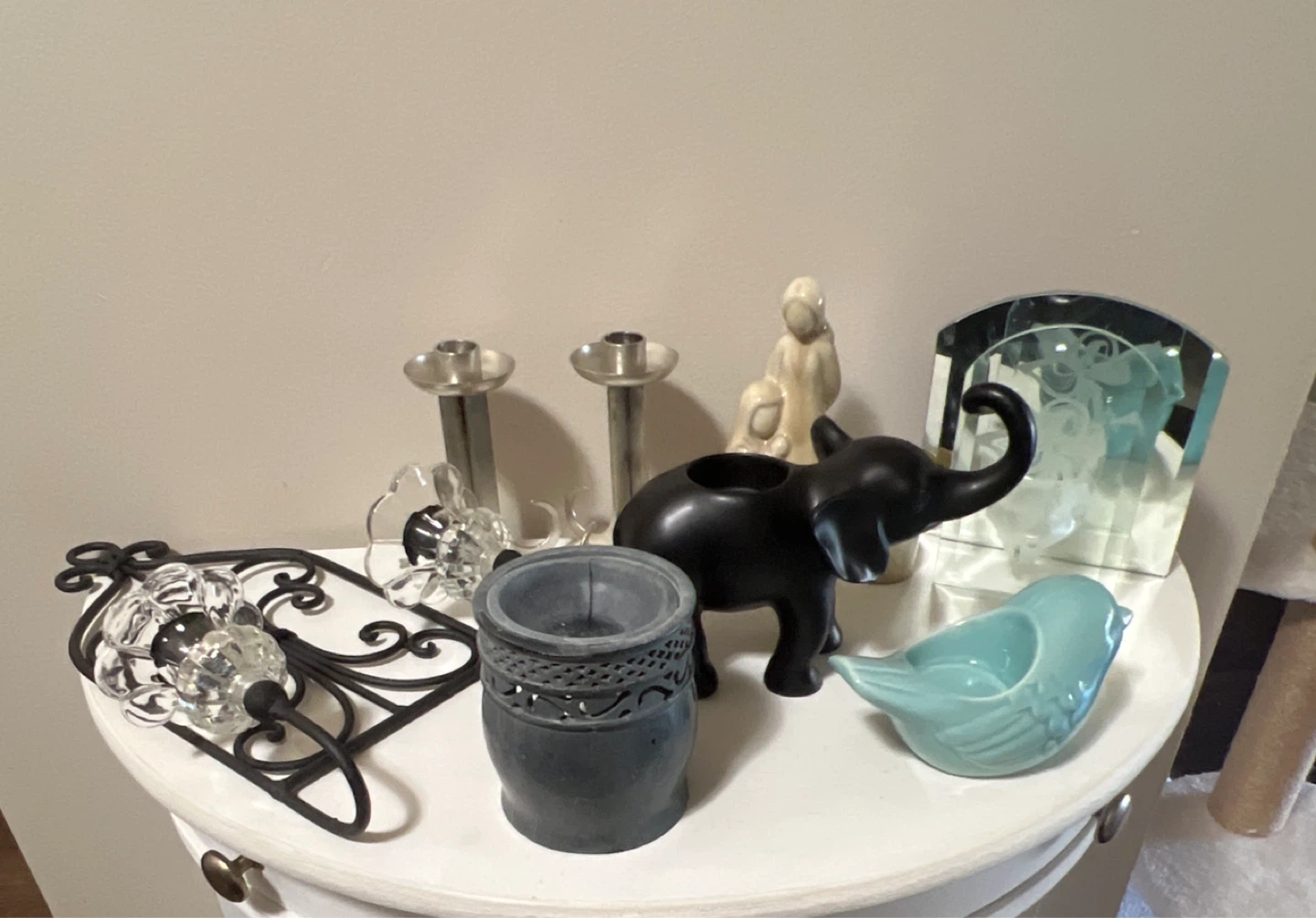 Candle Holder Lot - 8 Items