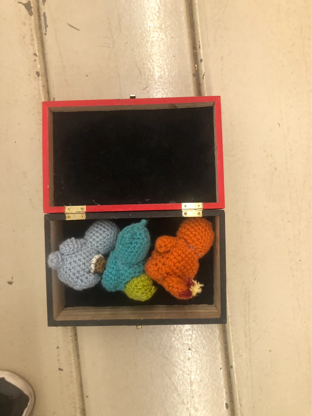 Trinket Box with 3 crochet Pokémon - photo 5