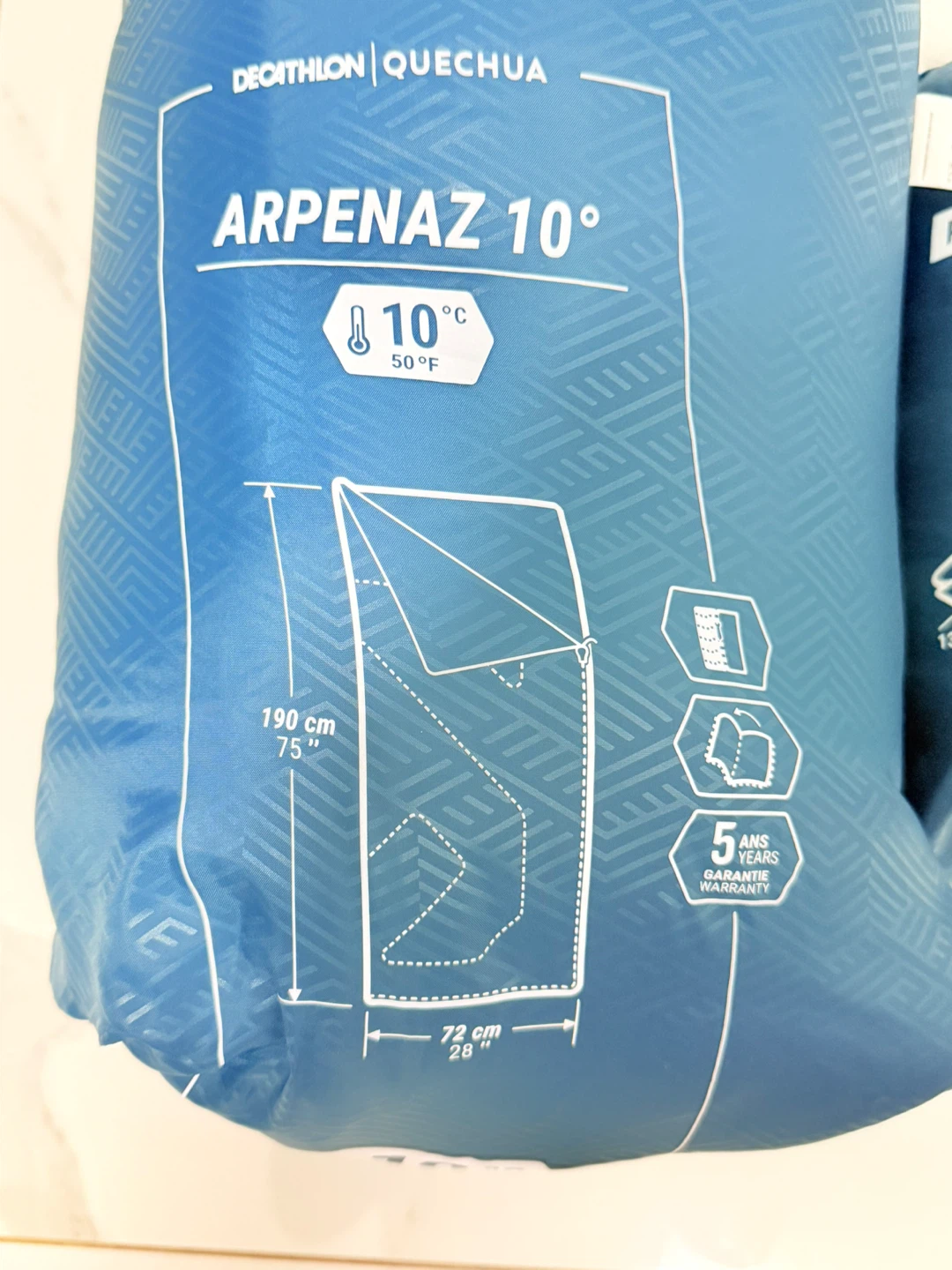 Sleeping bag with pillow - used only once - photo 2