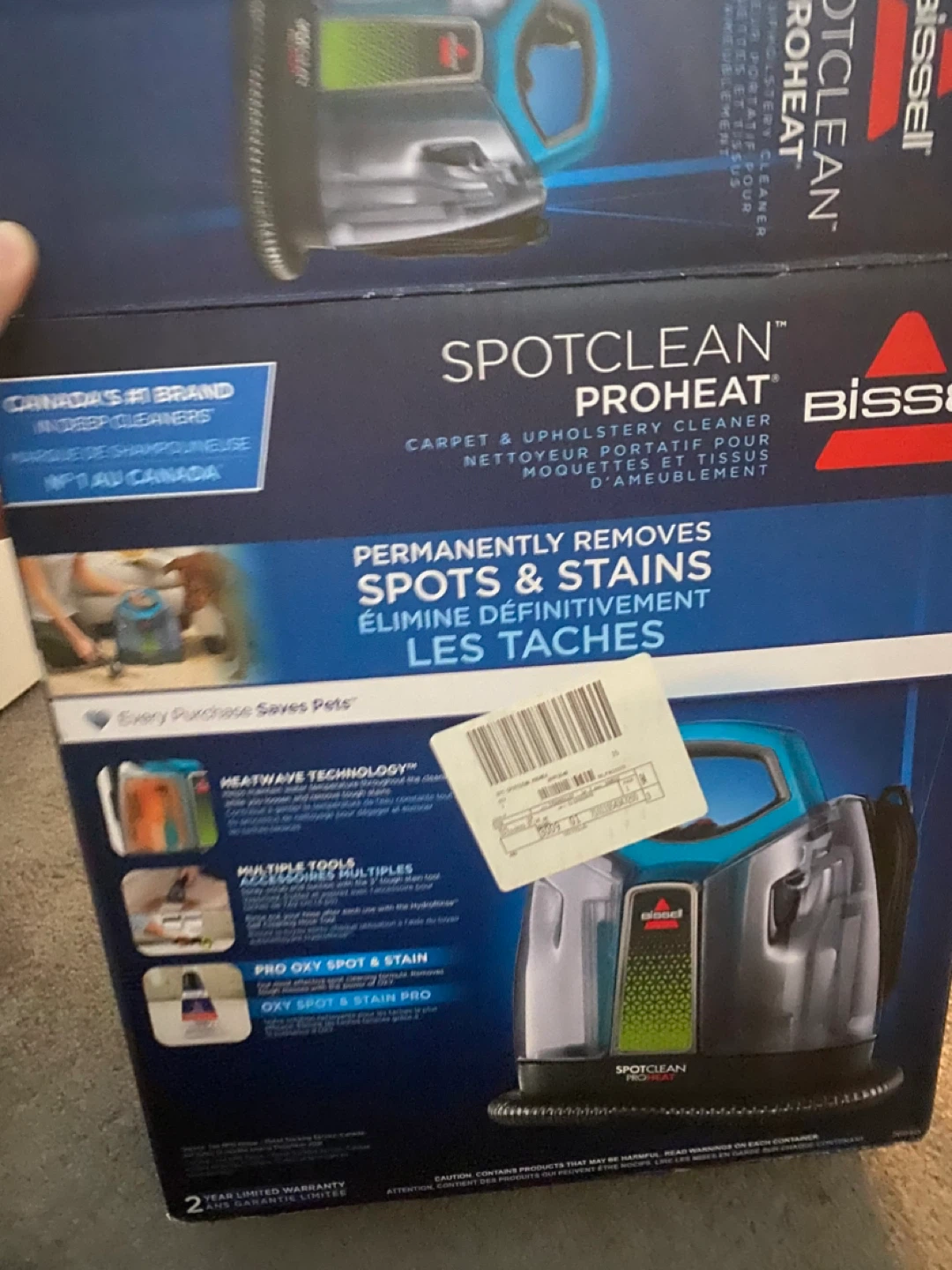 Bissell Spot Cleaner - Like New (Used Only Once) - photo 3