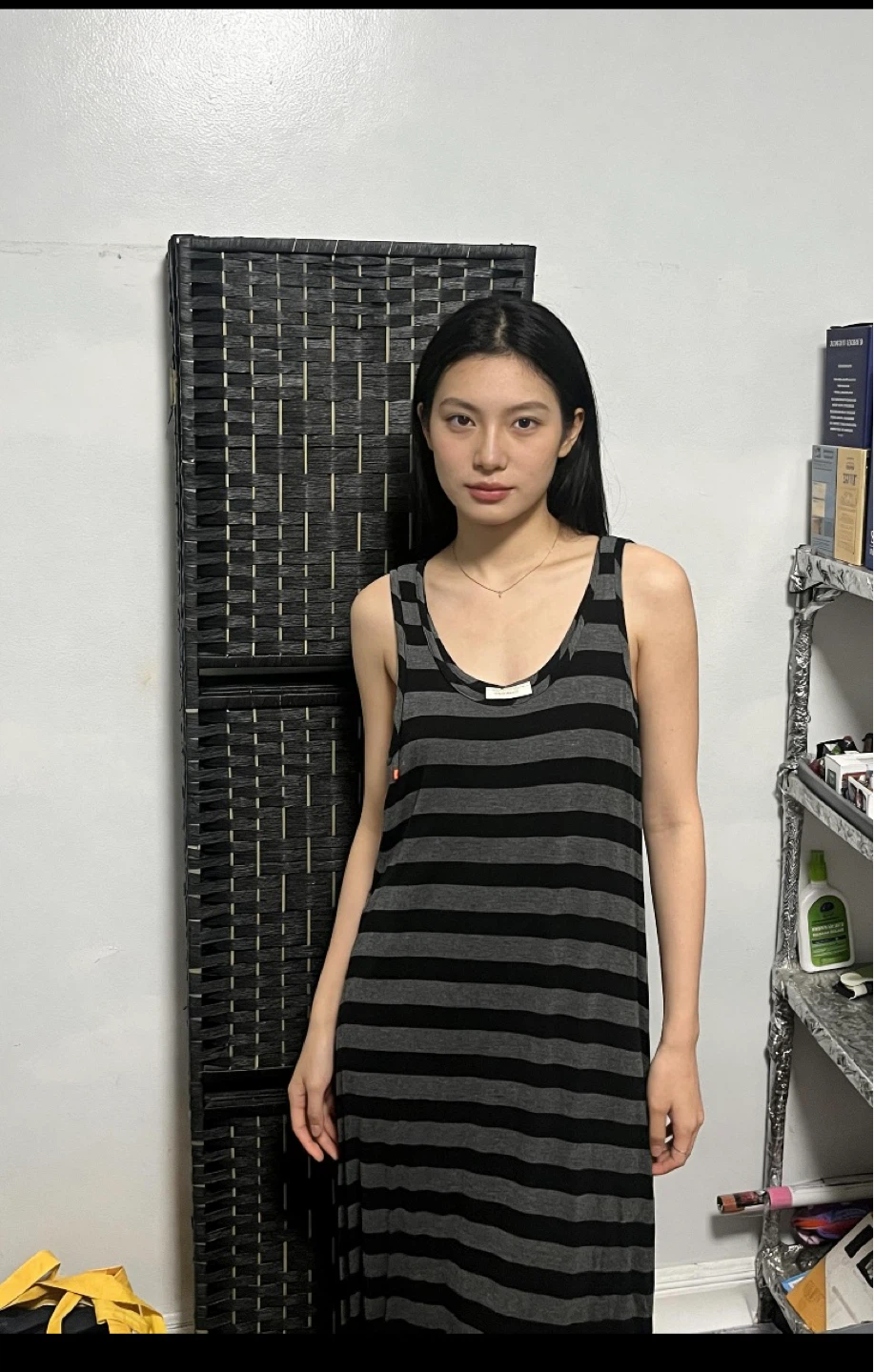 Striped Maxi Dress size L or s