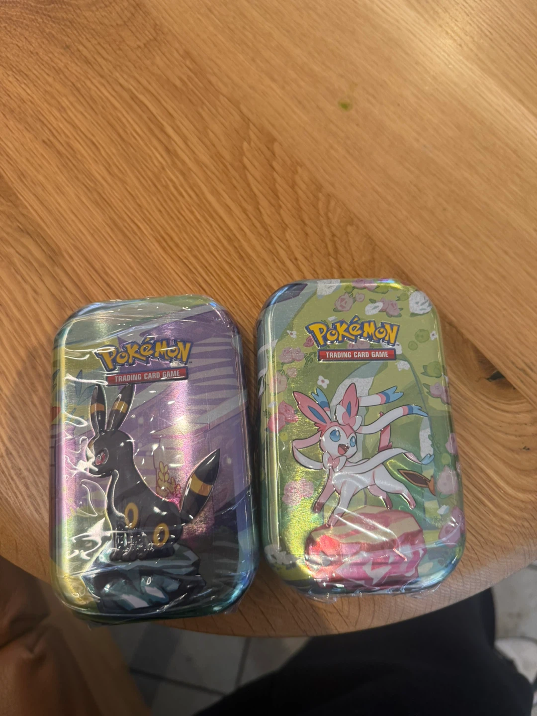 it’s pokemon prismatic  tins  2 left