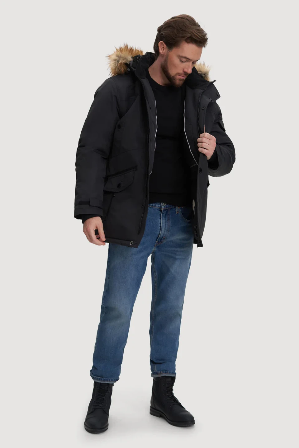 Noize Cruelty-Free Jacob Mid Length Parka - photo 3