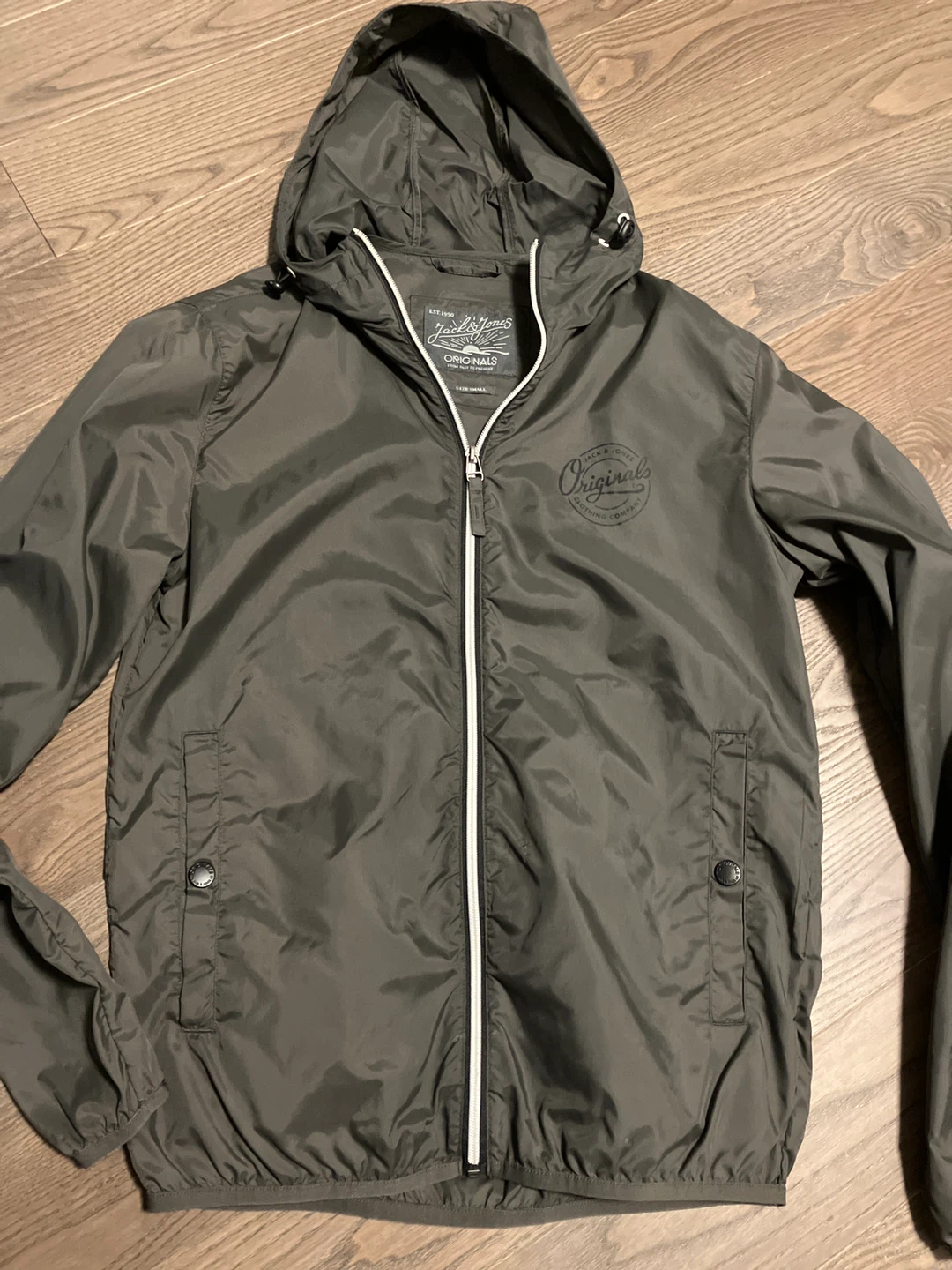 Jack & Jones Hooded Jacket - Small