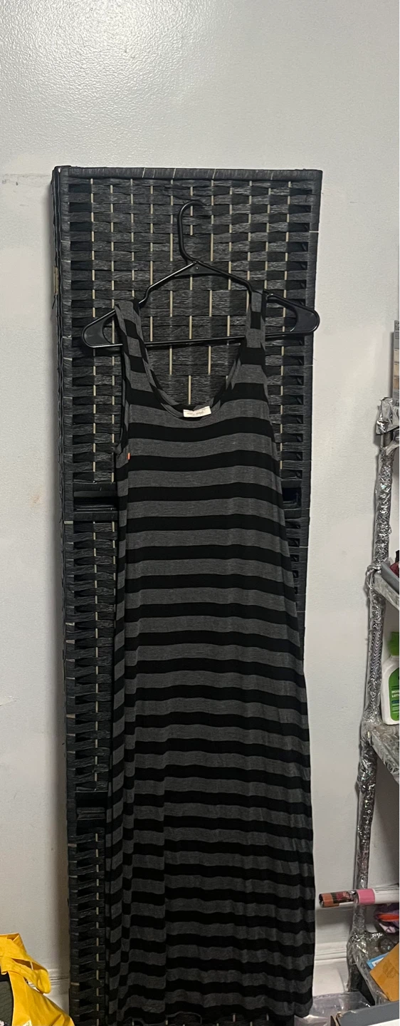 Striped Maxi Dress size L or s - photo 2