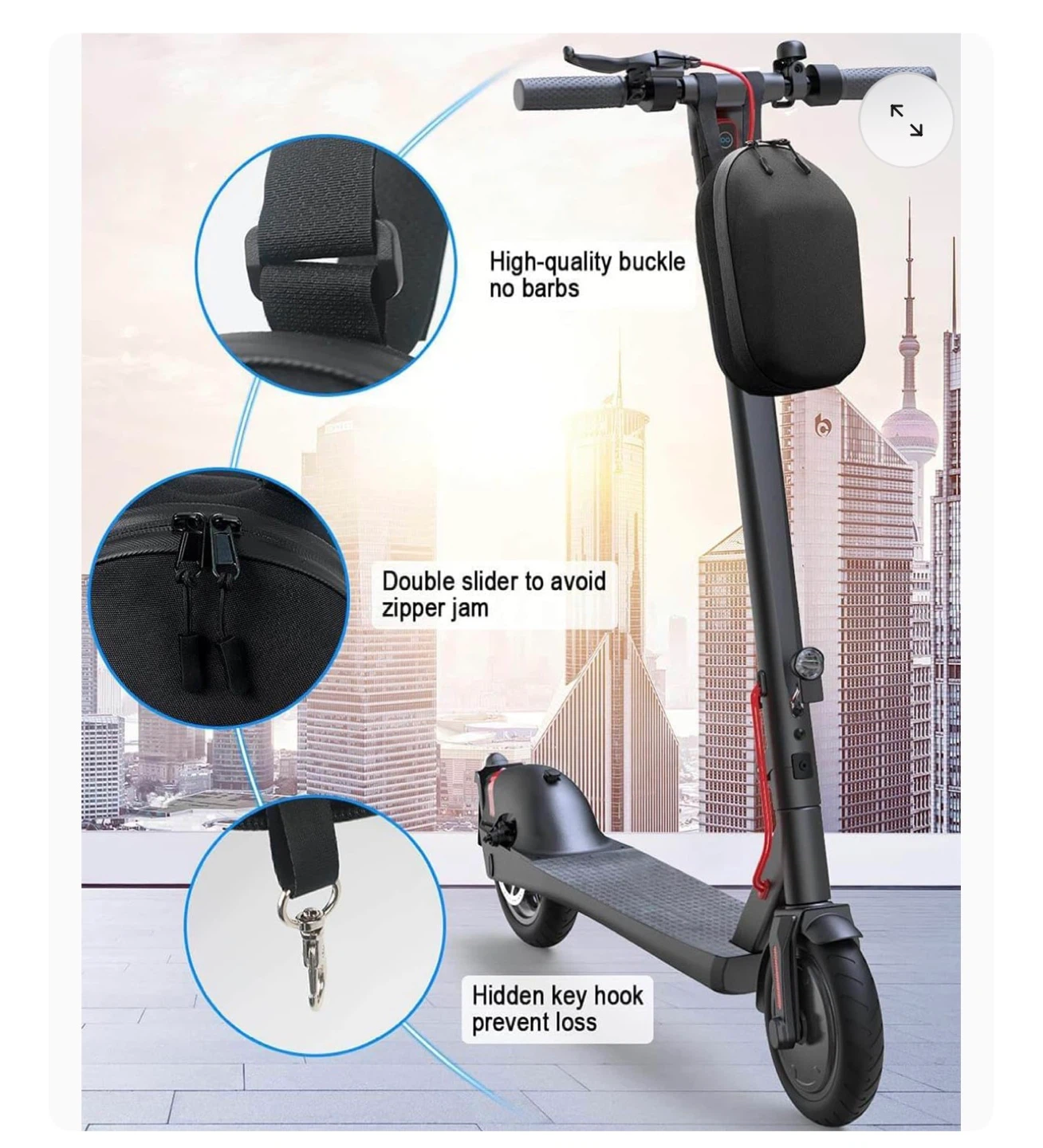 Wateproof Scooter Handlebar Bag - photo 3