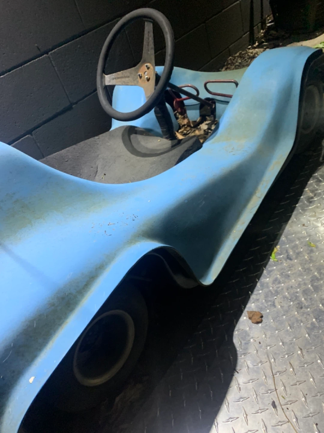 Blue Go-Kart with Engine - photo 4