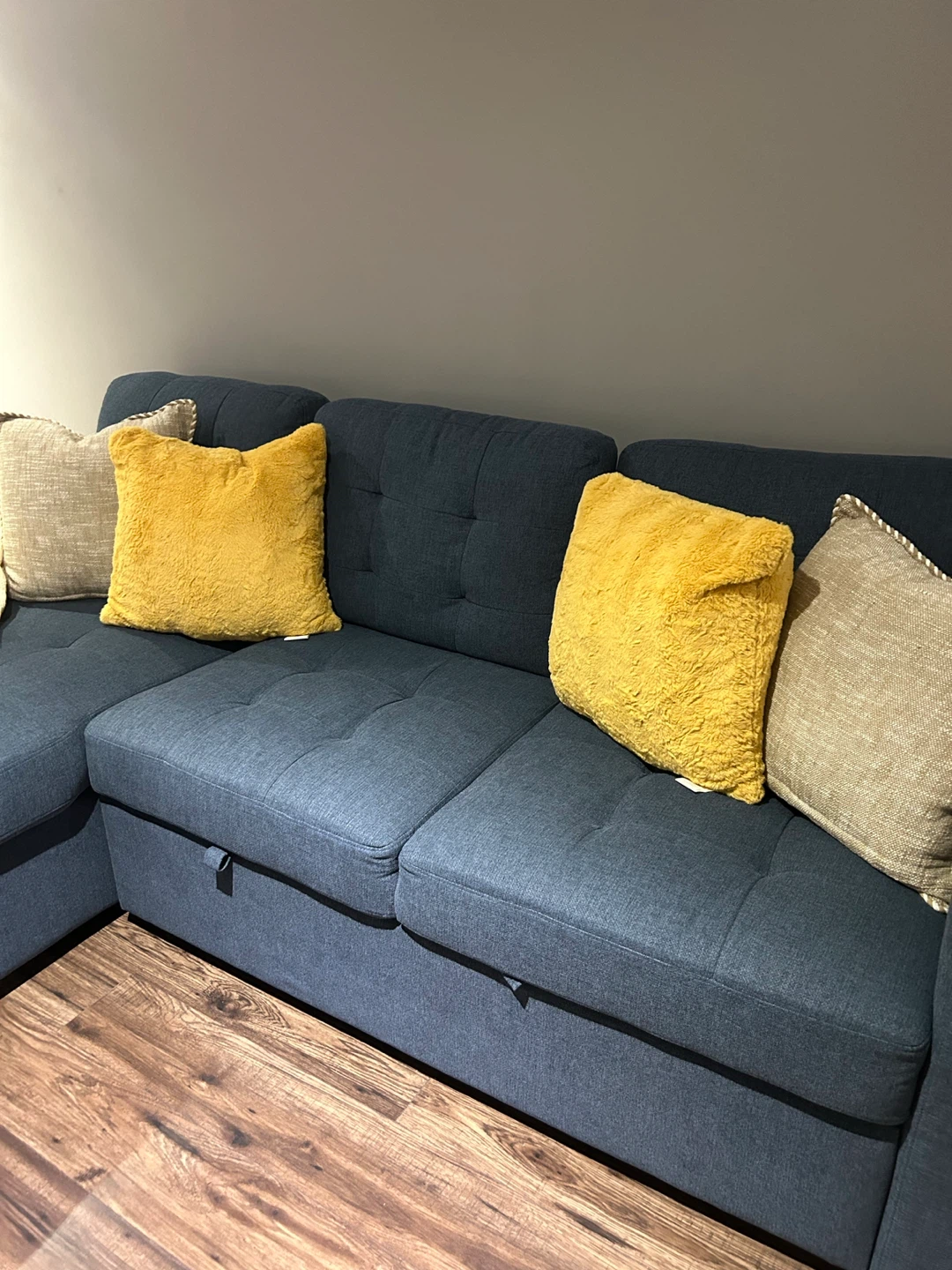 Structube Sectional Sofa Bed with Storage - photo 2