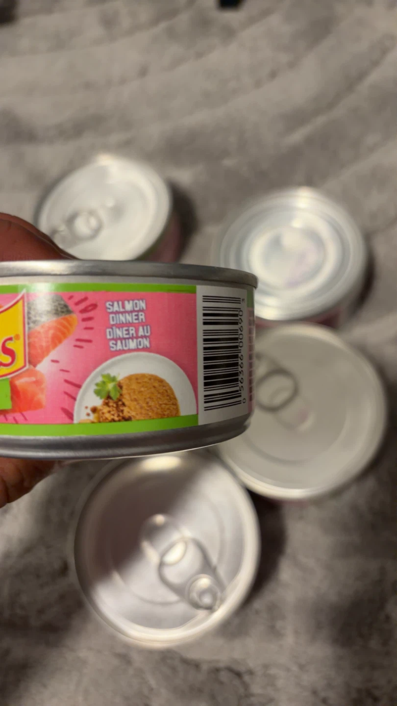 Friskies Pate Salmon Dinner Cat Food - 5 Cans - photo 2