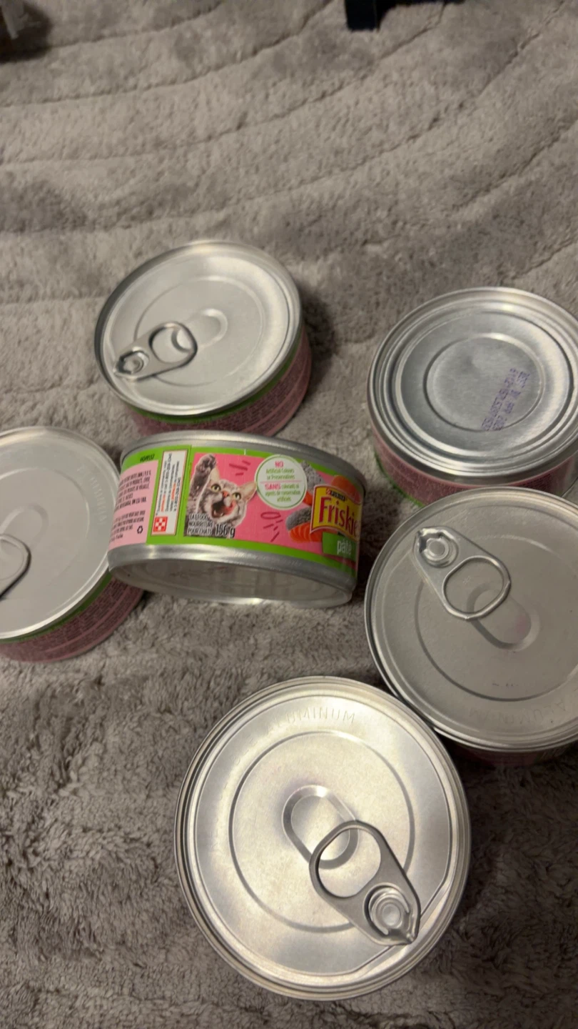 Friskies Pate Salmon Dinner Cat Food - 5 Cans - photo 3