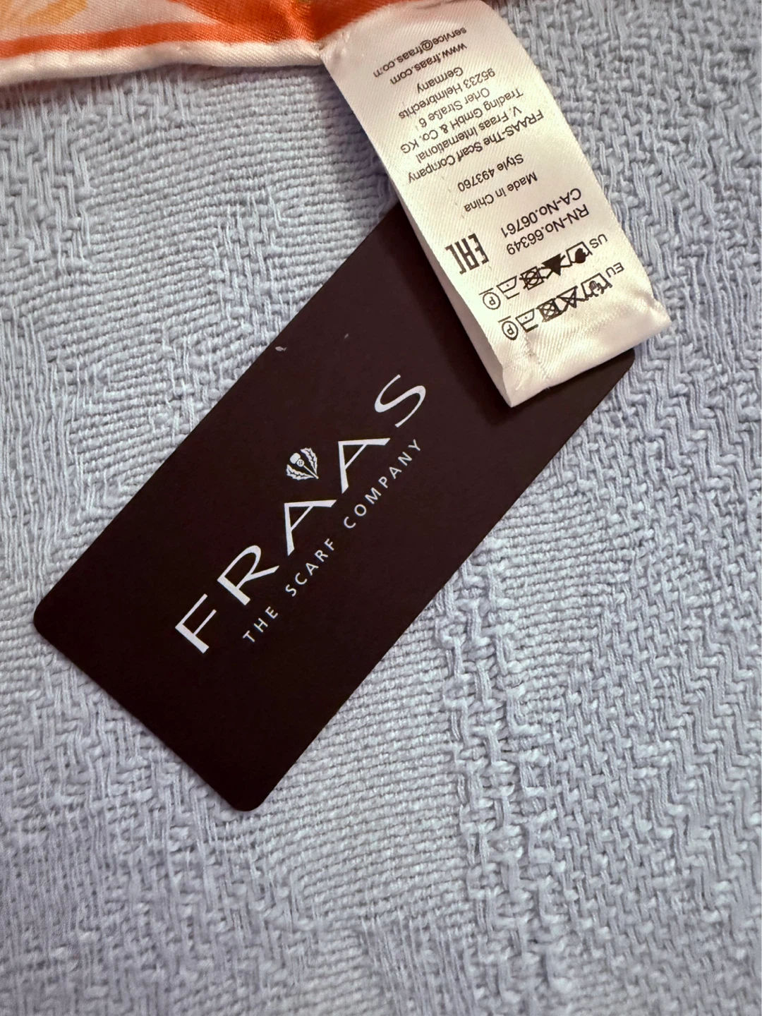 FRAAS Silk Scarf - Tomato Tile Design - photo 4
