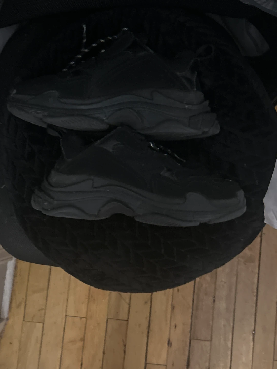 Balenciaga Triple S Sneakers Black Size 43 - photo 2