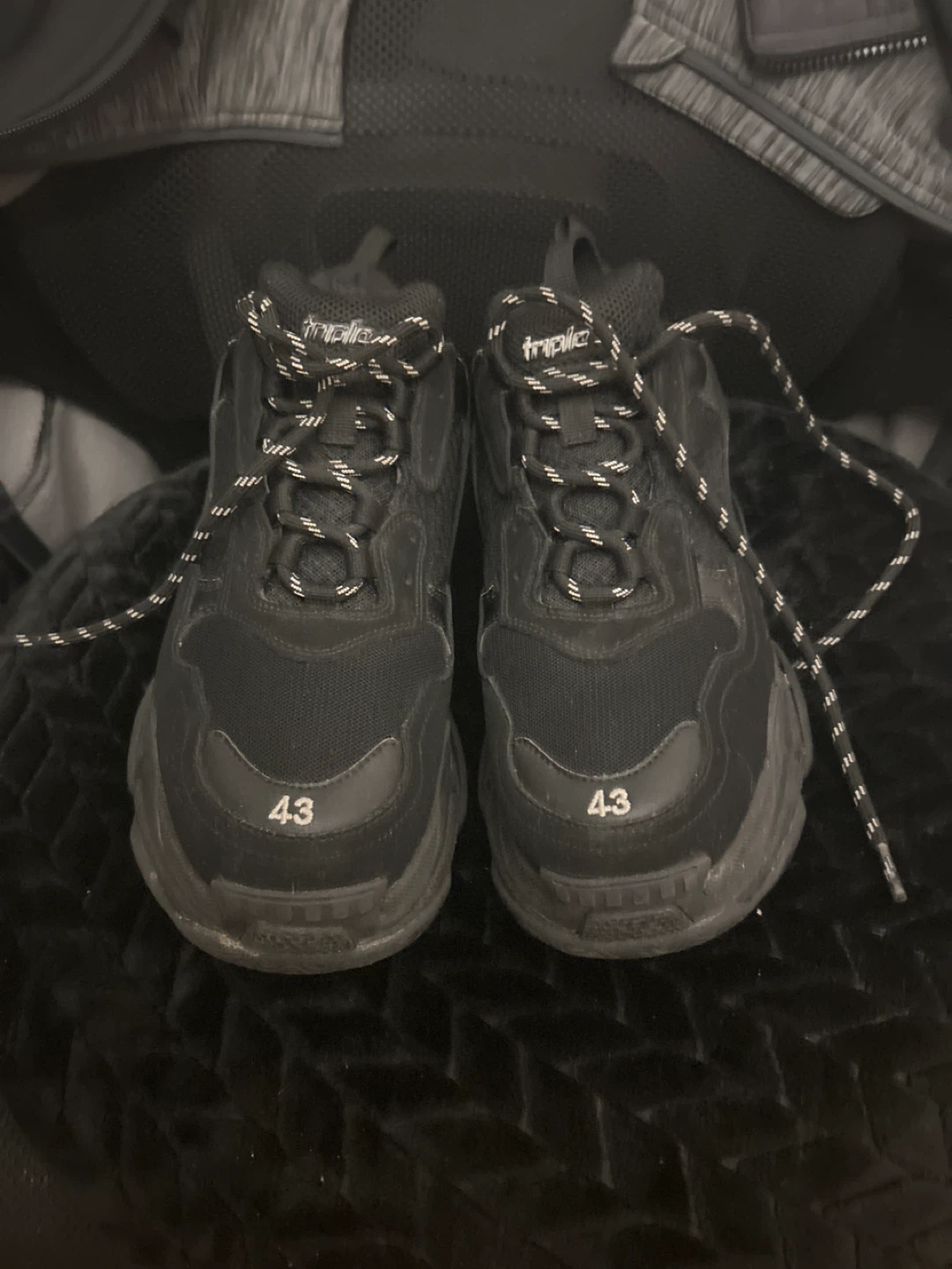 Balenciaga Triple S Sneakers Black Size 43 - photo 3