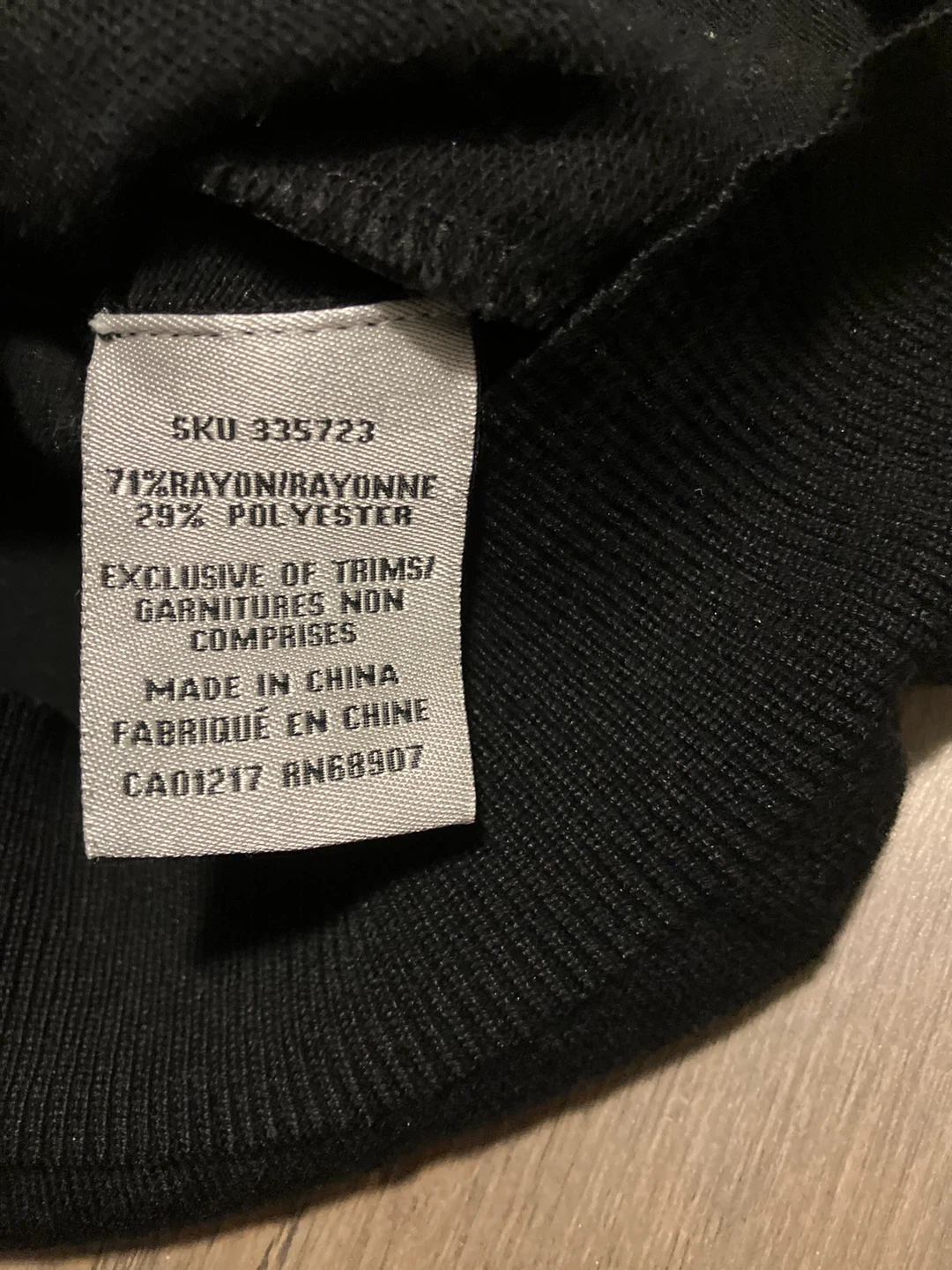 LE CHÂTEAU Black Cardigan - Size S/P - photo 3