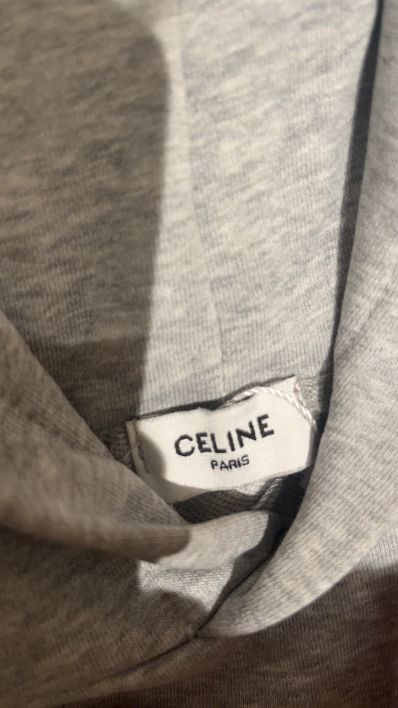 CELINE Paris Grey Hoodie - photo 3