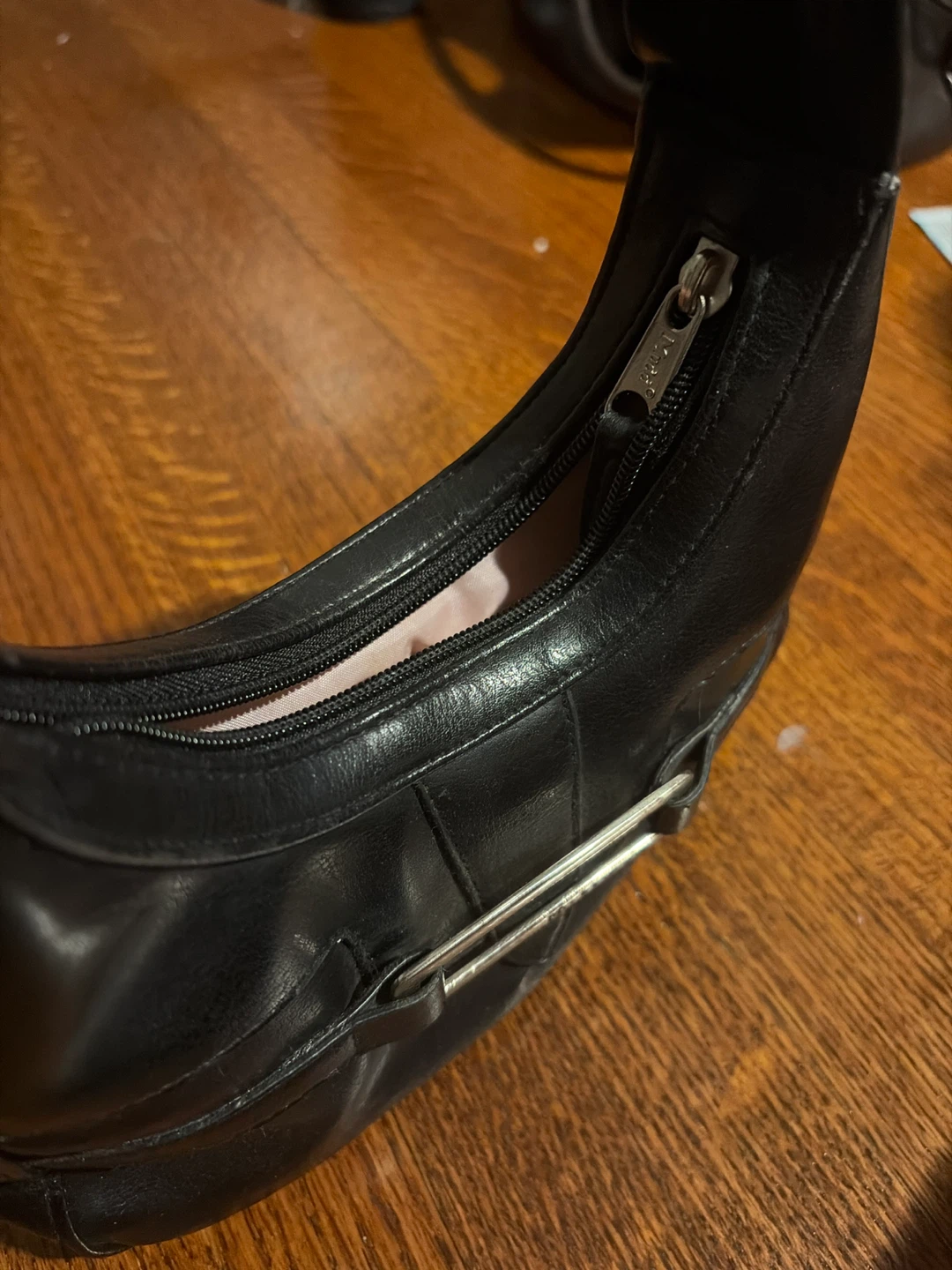 Mudd y2k black leather purse - photo 3