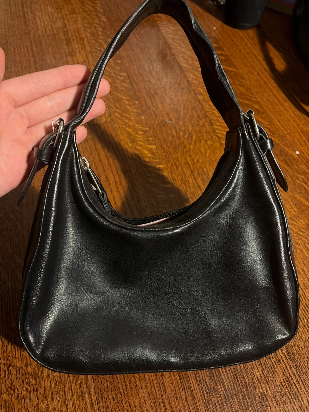 Mudd y2k black leather purse - photo 2