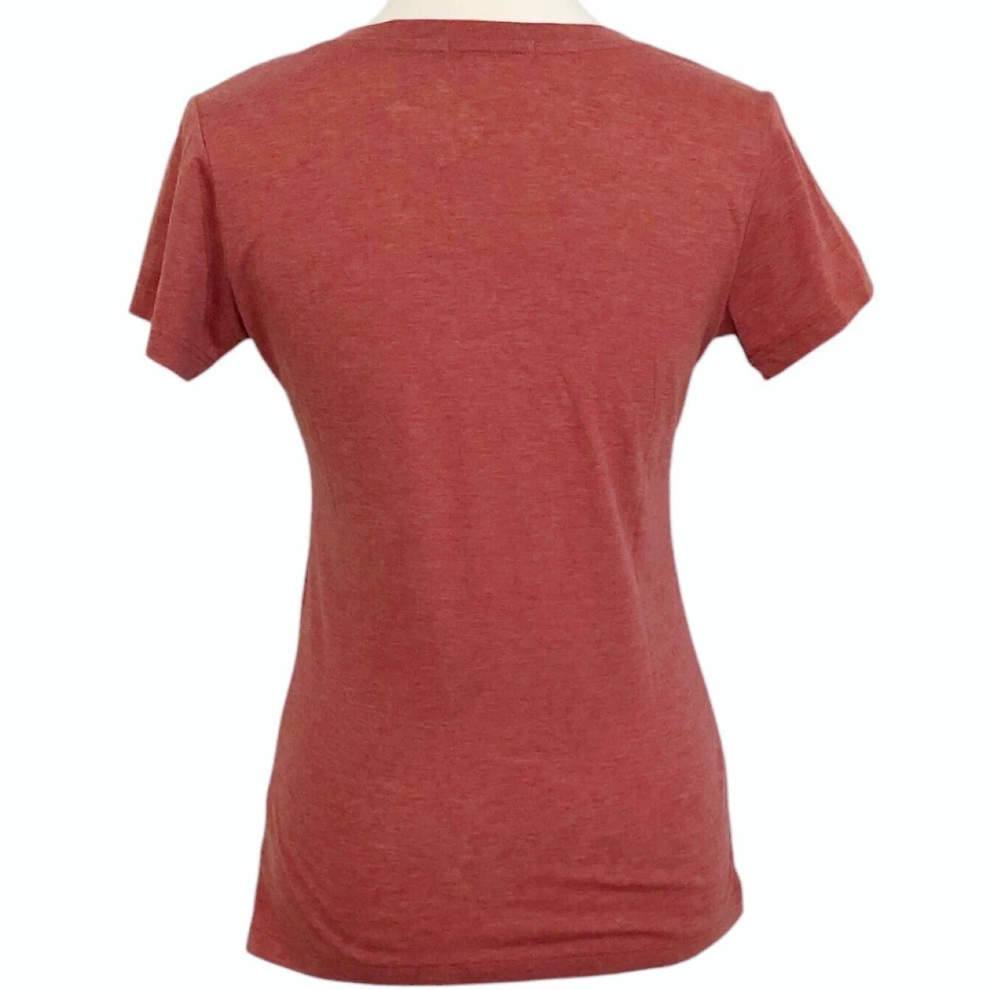 XXI Brand (21) Rusty Red Short Sleeve V-Neck Tee NWT Size Medium - photo 5
