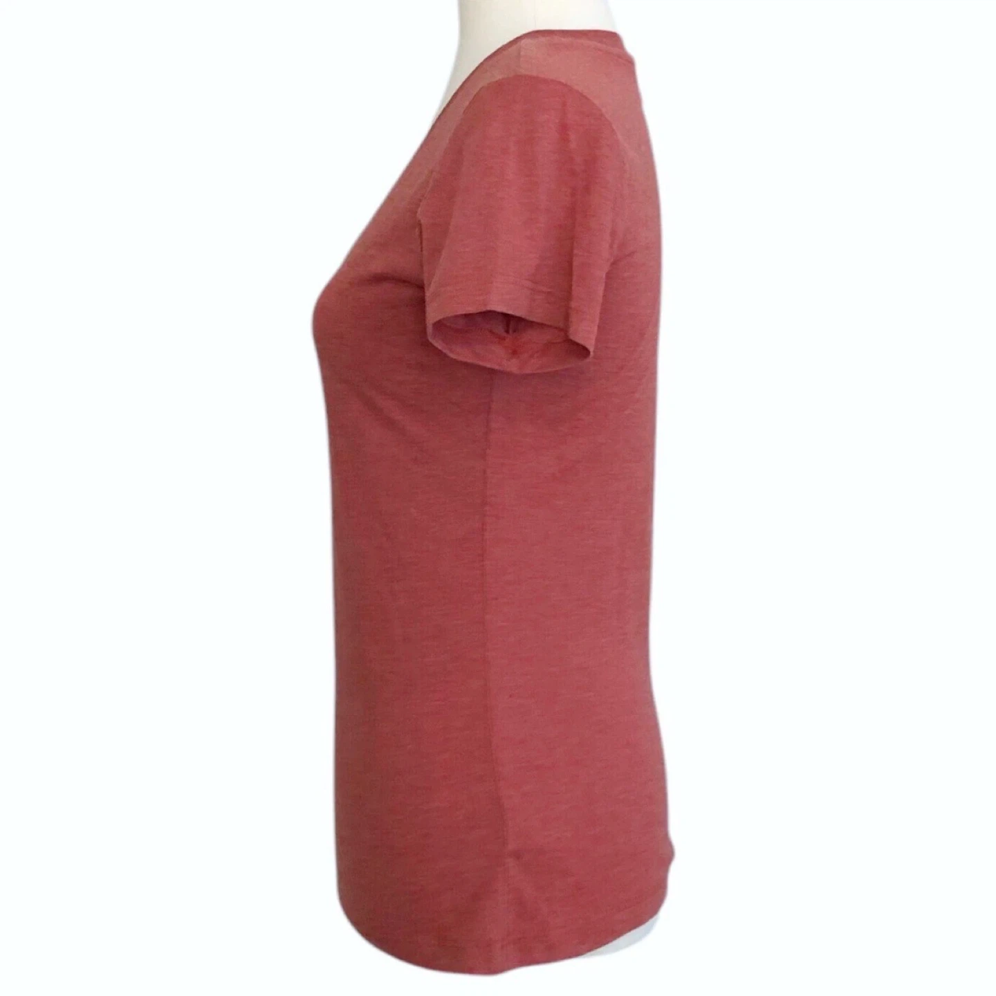 XXI Brand (21) Rusty Red Short Sleeve V-Neck Tee NWT Size Medium - photo 4