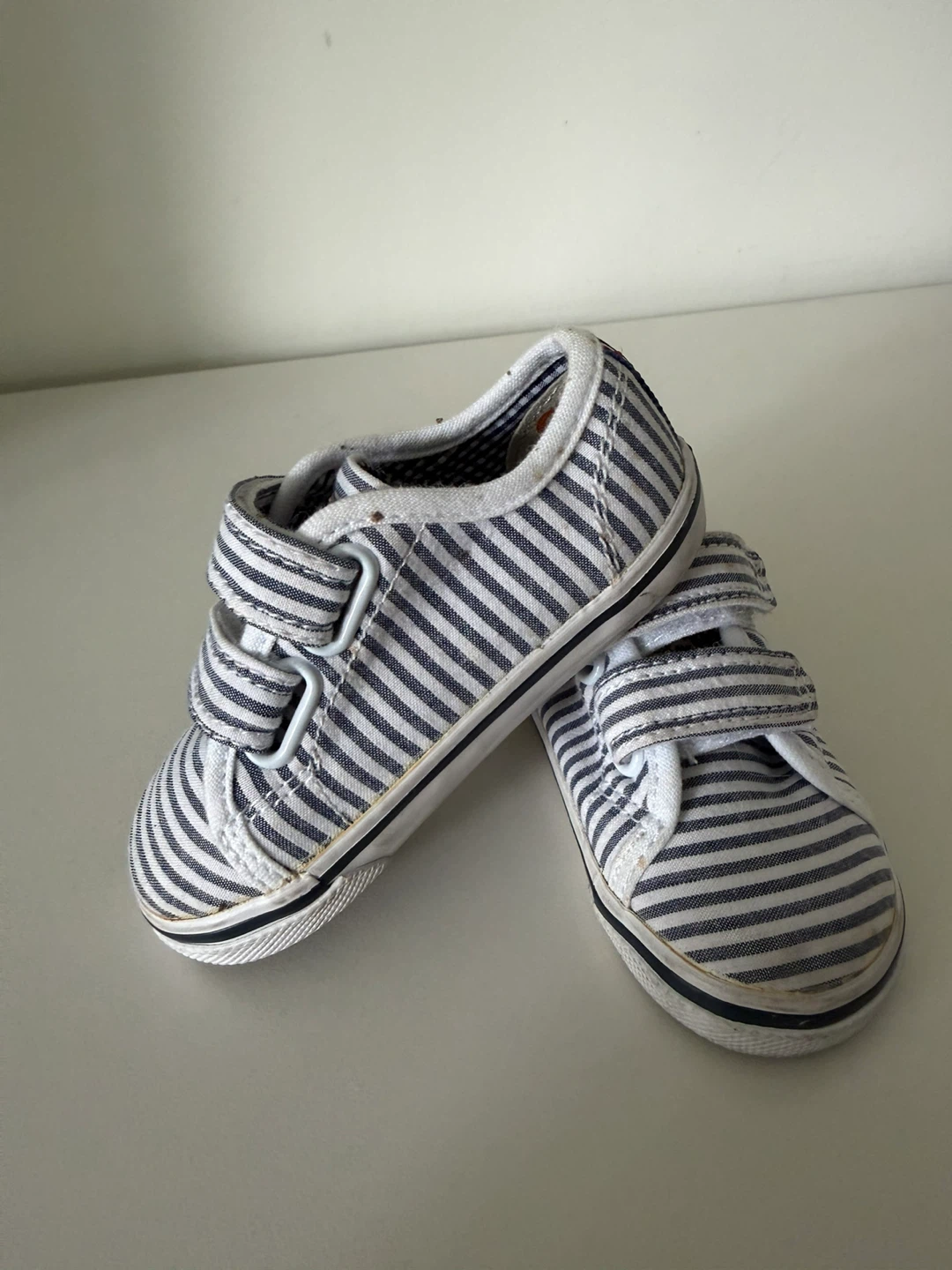 Toddler Tommy Hilfiger Striped Canvas Shoes