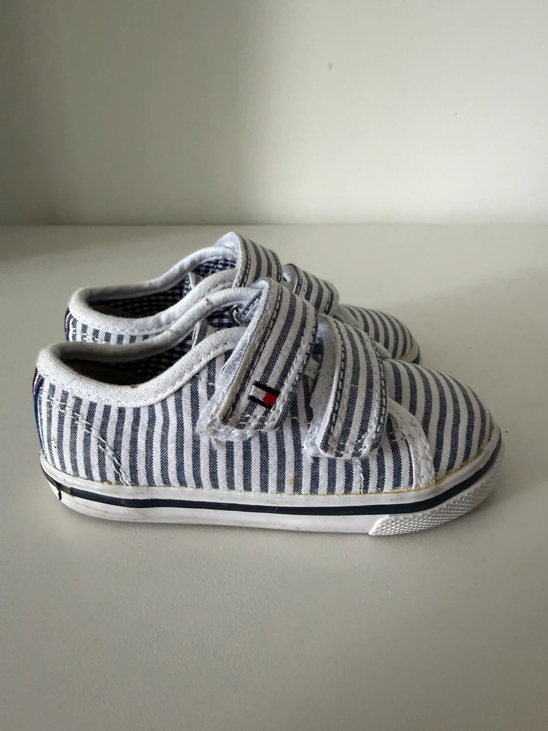 Toddler Tommy Hilfiger Striped Canvas Shoes - photo 3