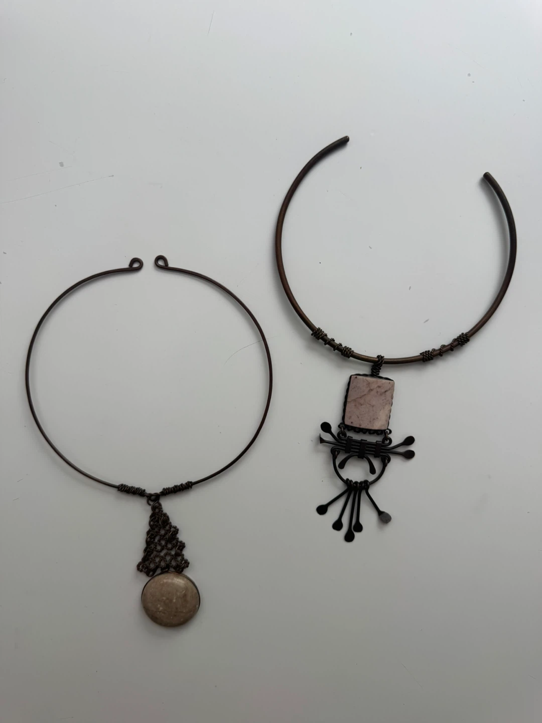 Necklaces with Stone Pendants