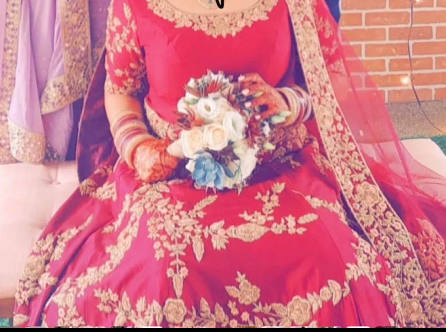 Women's wedding Embroidered Lehenga Choli