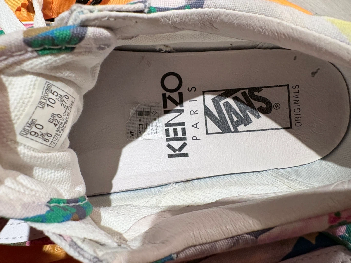 New Vans x Kenzo Old Skool Floral Sneakers - photo 4