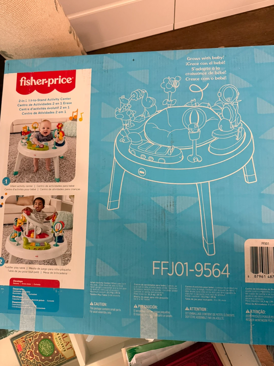 Fisher-Price 2-in-1 Sit-to-Stand Activity Center - photo 2